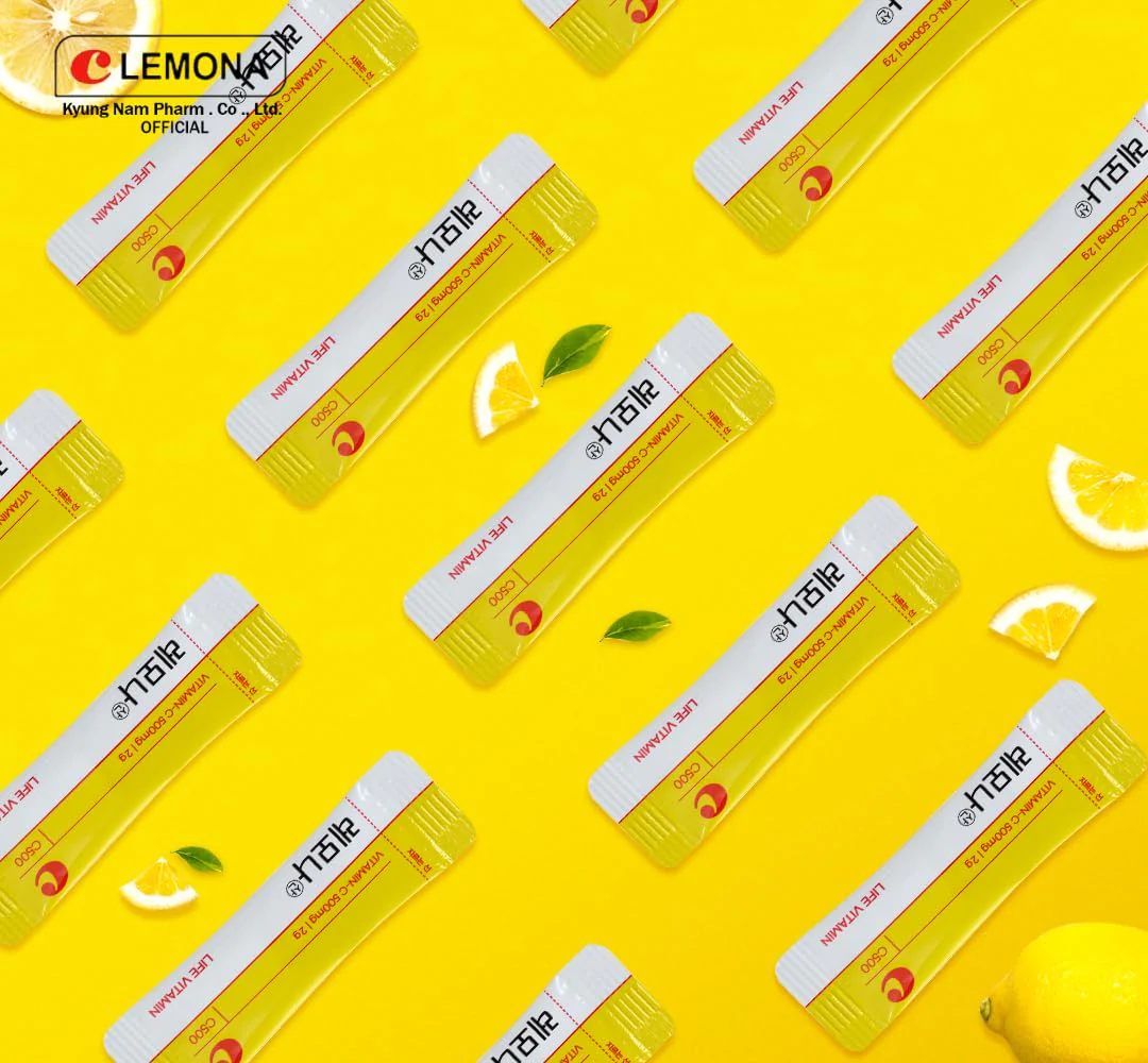 LEMONA 500mg Vitamin C Sticks – Kyung Nam Pharm | On-The-Go Immune Support - Image 8