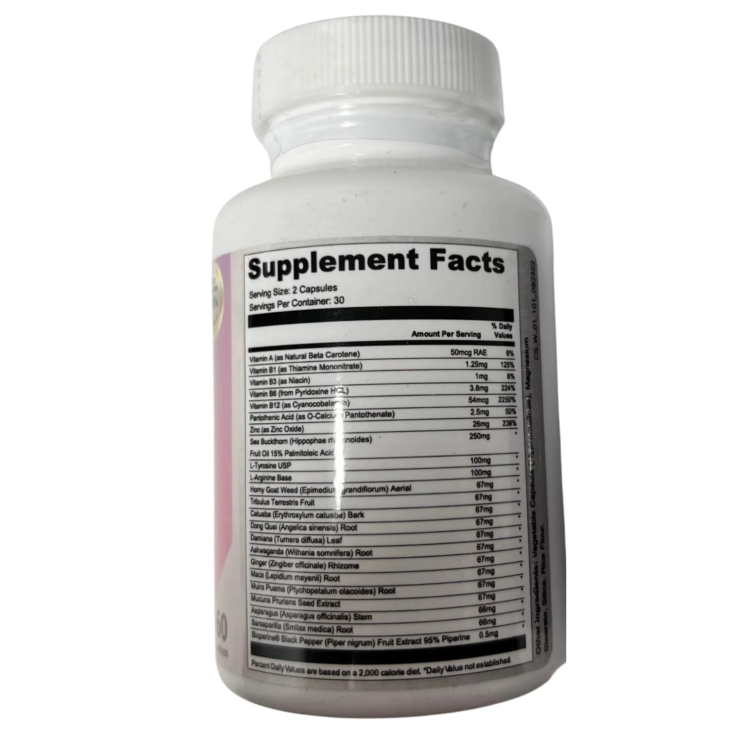 LeptiCell Advanced Wellness Supplement – Damiana, Dong Quai, Omega-7s | Phytage Labs | 60 Capsules - Image 5