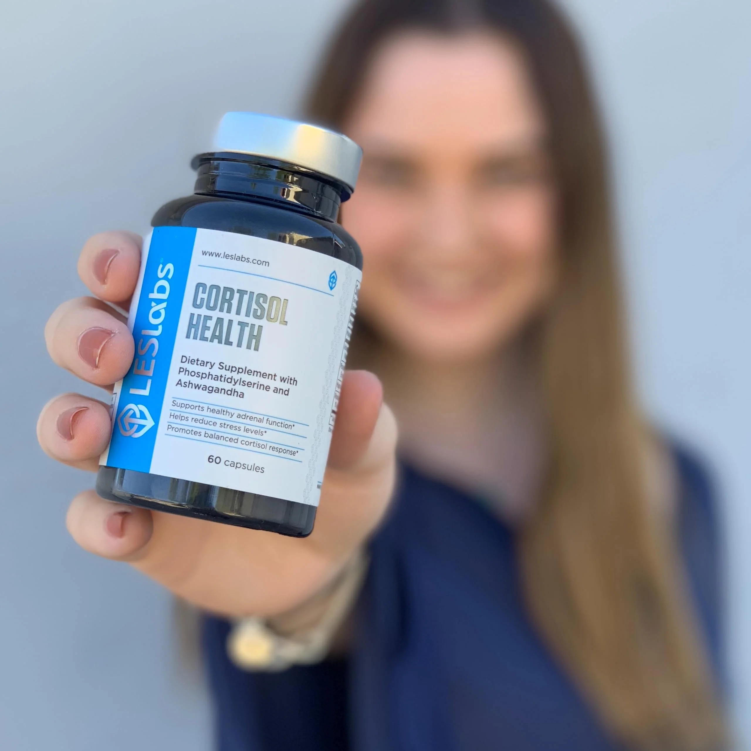 LES Labs Cortisol Health – Stress Relief, Balanced Cortisol Response & Deep Sleep – 60 Capsules (Non-GMO) - Image 6