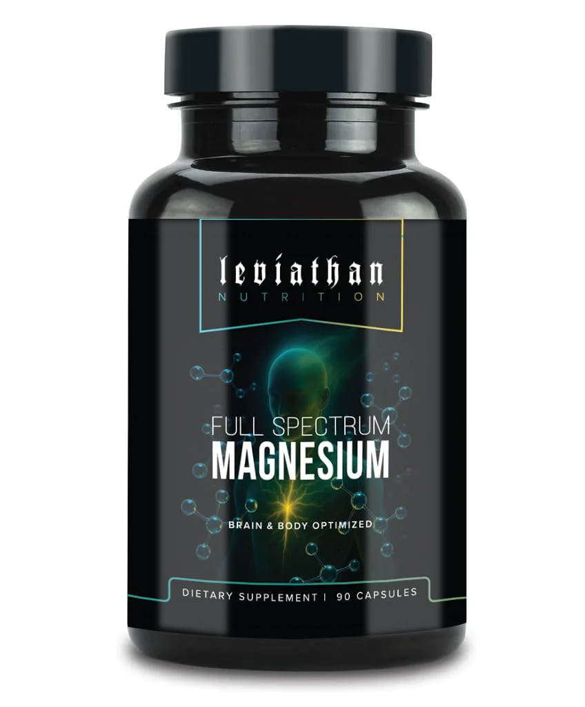 Leviathan Nutrition Full Spectrum Magnesium | L-Threonate, Pidolate & Glycinate