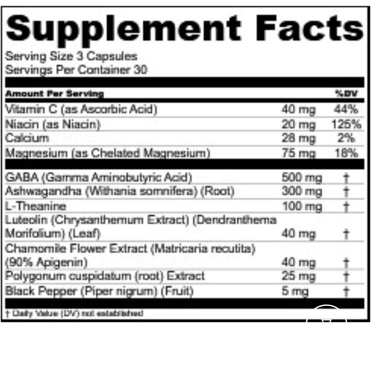Levium Maximum Strength Stress Relief Supplement | Calming Mood Support with KSM-66 Ashwagandha, GABA & Magnesium | 90 Capsules - Image 6