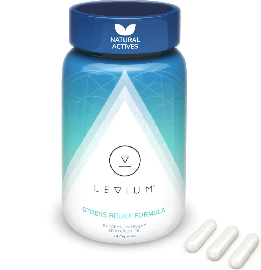 Levium Maximum Strength Stress Relief Supplement | Calming Mood Support with KSM-66 Ashwagandha, GABA & Magnesium | 90 Capsules - Image 7