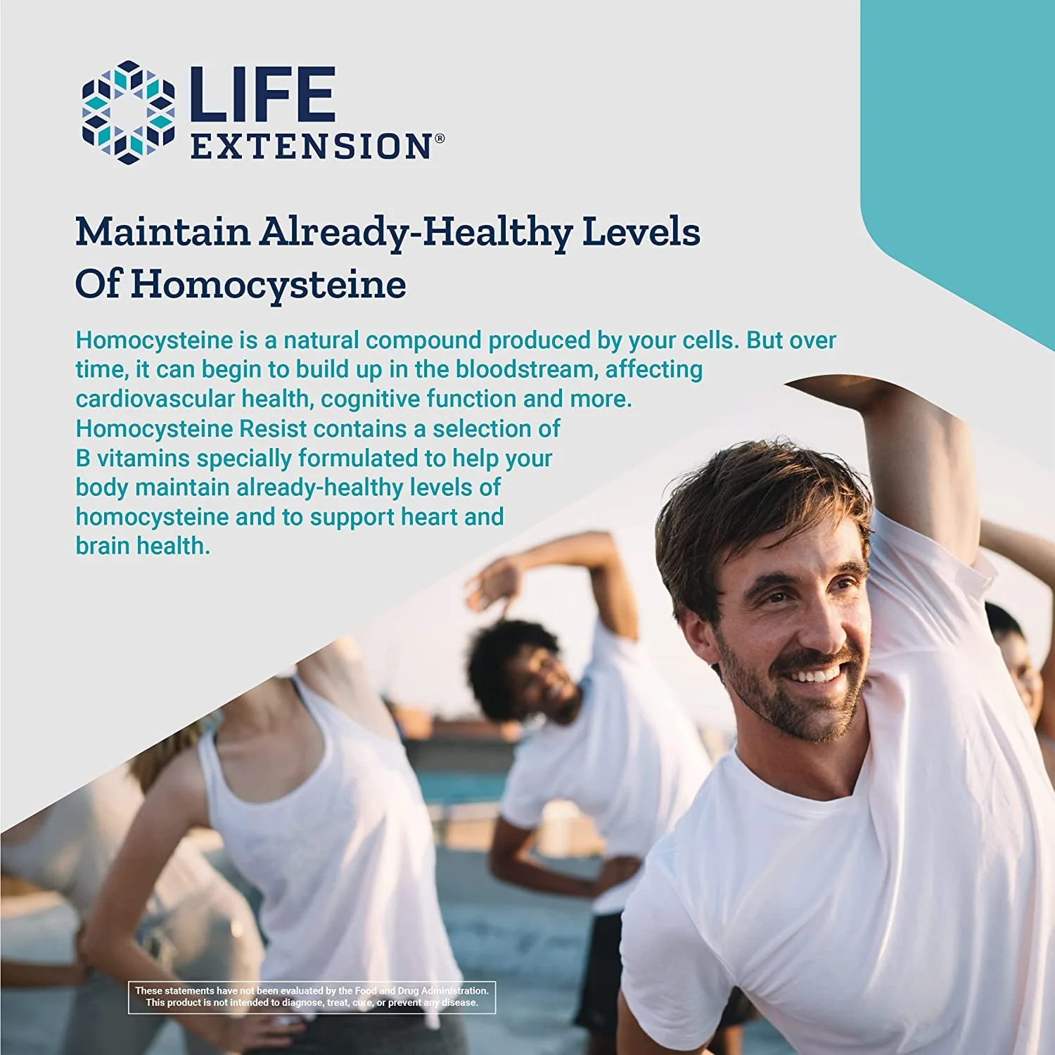 Life Extension Homocysteine Resist – 60 Vegetarian Capsules (Pack of 2) | Once-Daily B Vitamins + Folate, Gluten-Free - Image 8