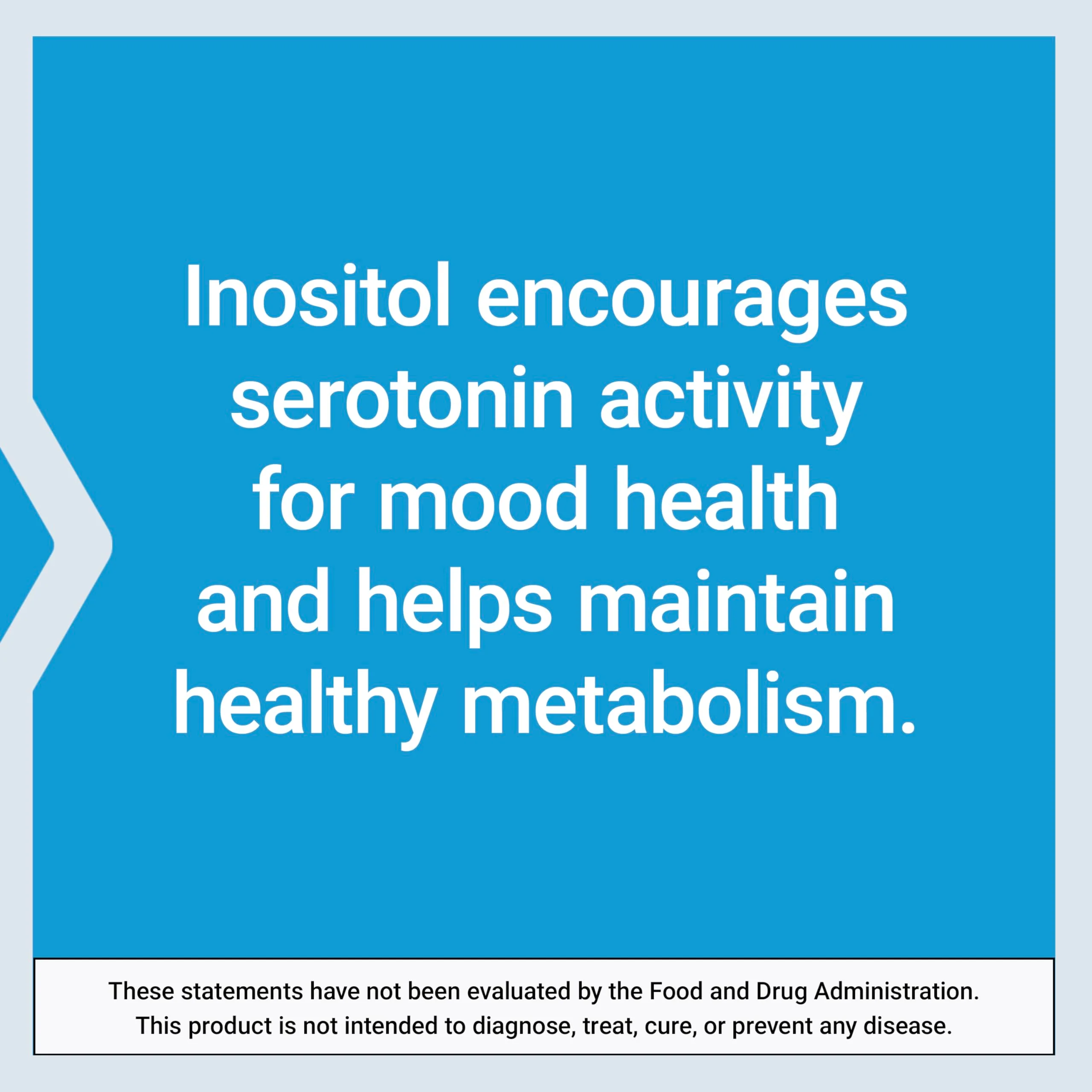 Life Extension Inositol Caps – 1000 mg Myo-Inositol for Mood, Metabolism & Hormone Balance – Gluten-Free, Non-GMO, Vegetarian – 360 Capsules - Image 14