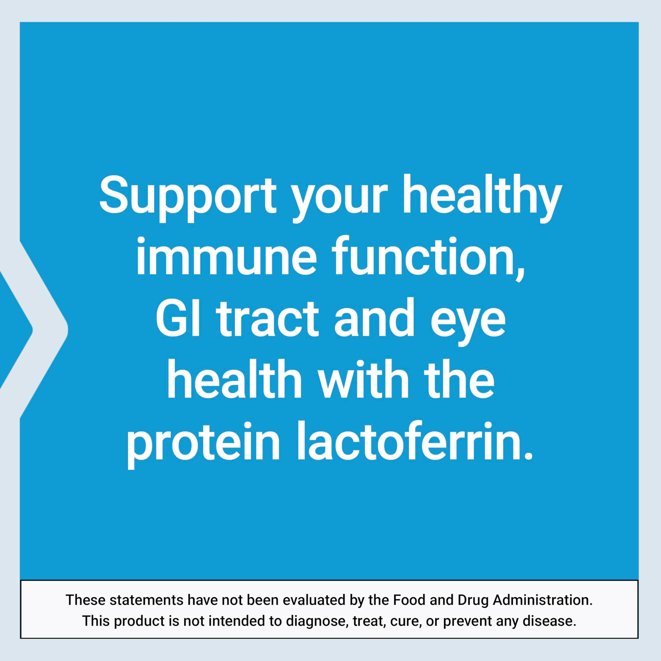 Life Extension Lactoferrin Caps — Immune Support, GI Health, Vision Health | Gluten-Free, Non-GMO, 60 Capsules - Image 15