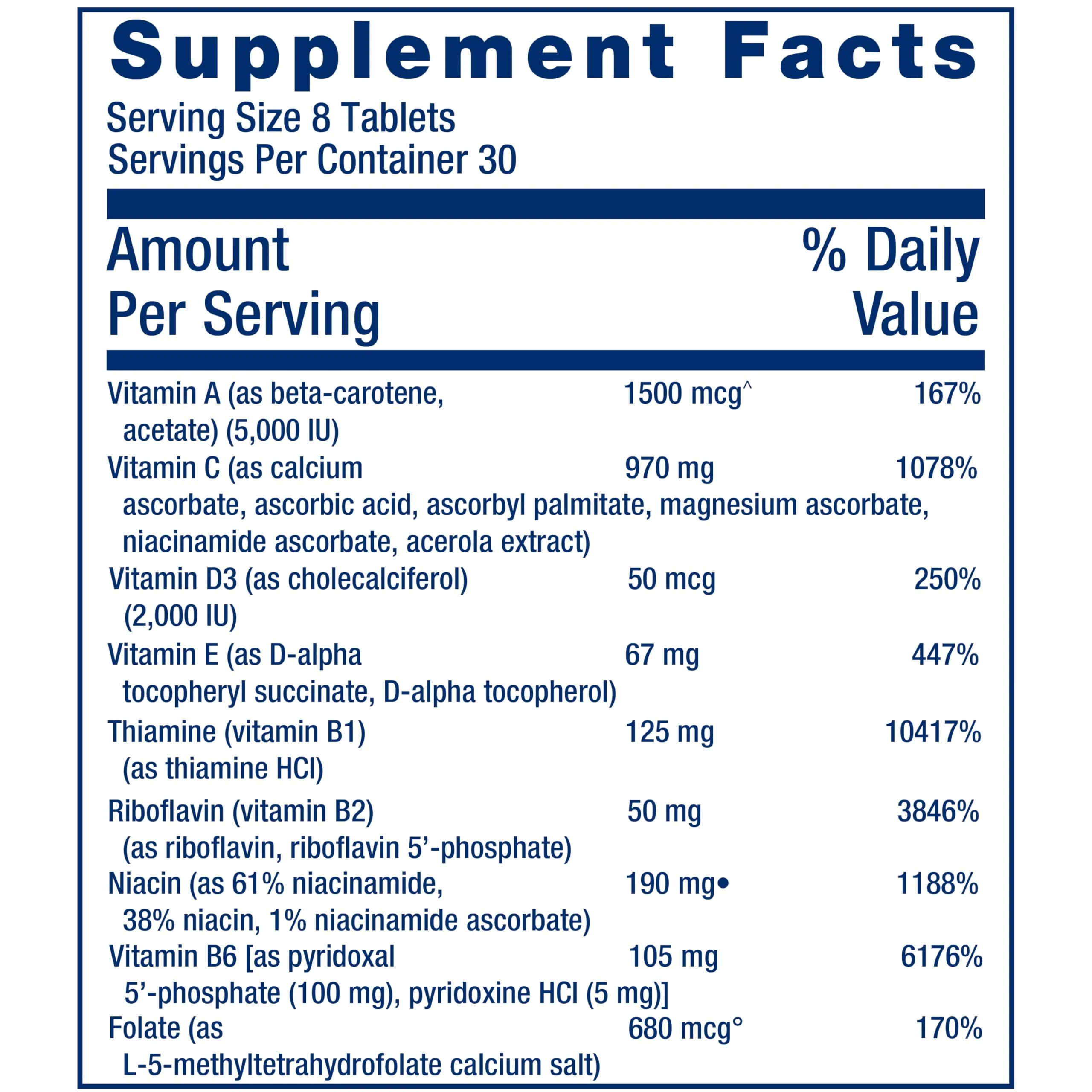 Life Extension Mix Tablets – High-Potency Multi-Nutrient Formula for Whole-Body Health (Gluten-Free, 240 Tablets) - Image 4