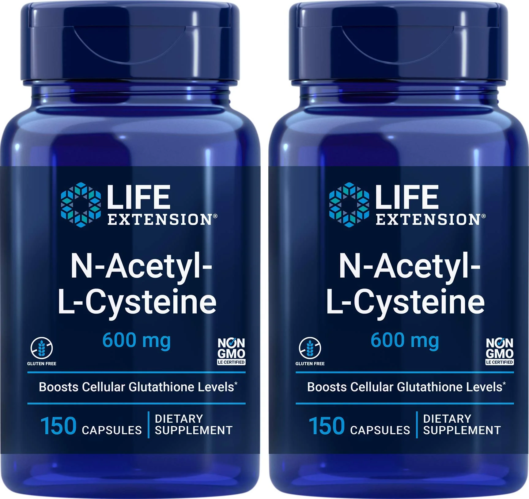 Life Extension N-Acetyl-L-Cysteine (NAC) 600mg – 300 Capsules (Pack of 2) | Immune & Liver Support - Image 6