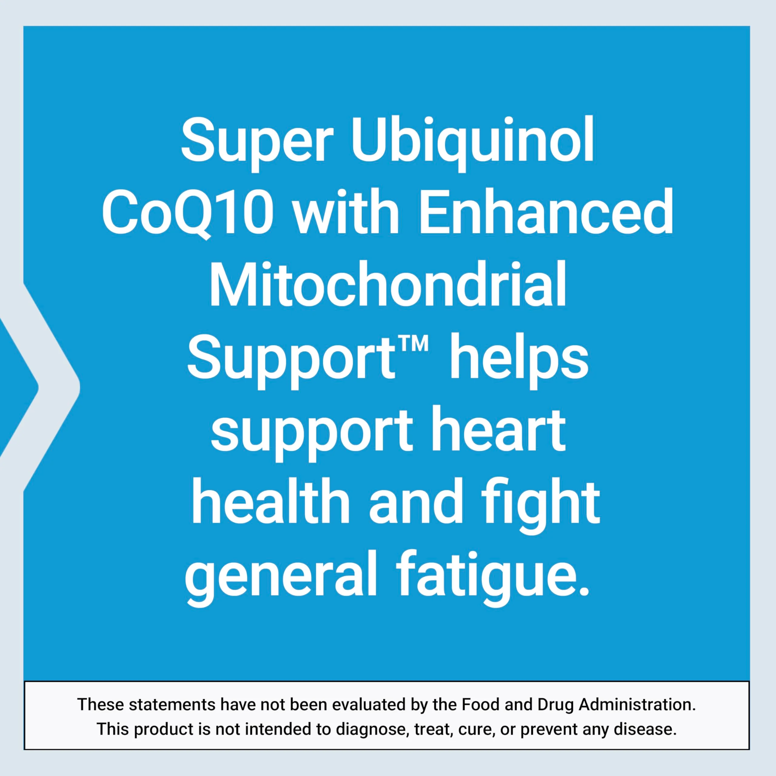 Life Extension Super Ubiquinol CoQ10 with Enhanced Mitochondrial Support – 50 mg, Non-GMO, Gluten-Free, 100 Softgels - Image 14