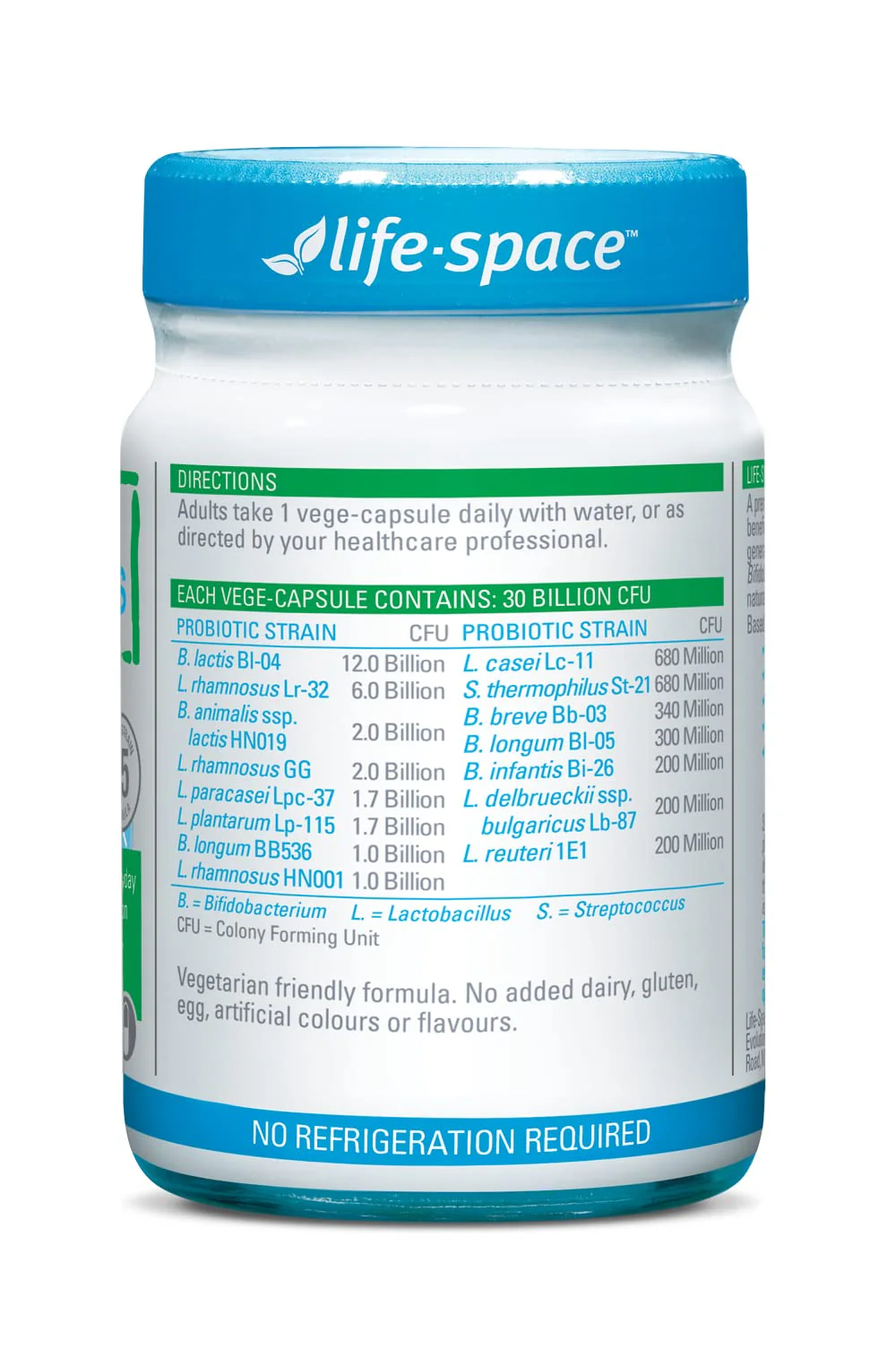 Life Space Probiotic for 60+ Years – 60 Capsules | Immune & Digestive Support - Image 3