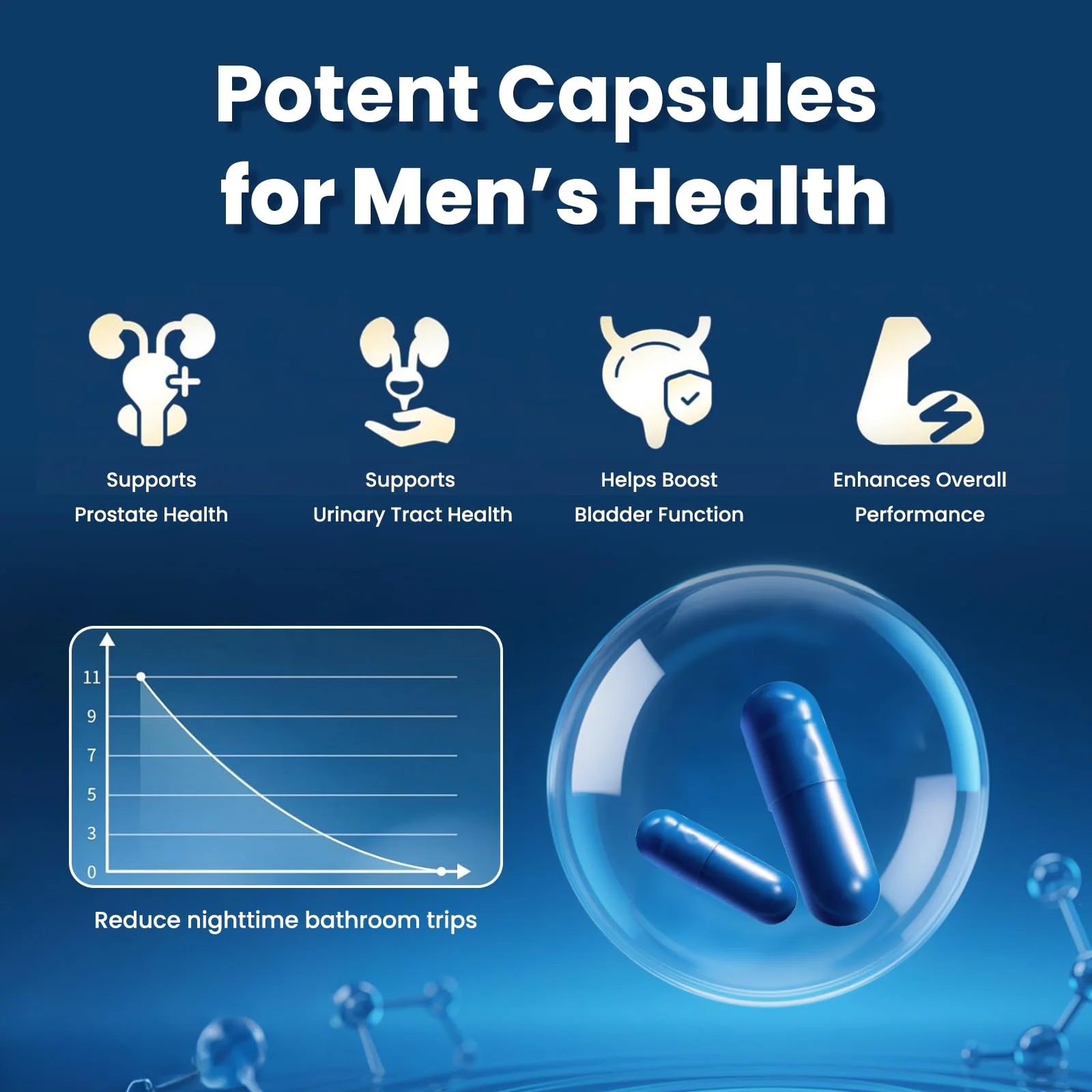 LIFEFRIEND Saw Palmetto Prostate Health for Men - DHT Blocker, Urinary Flow, Nightly Relief - Image 2
