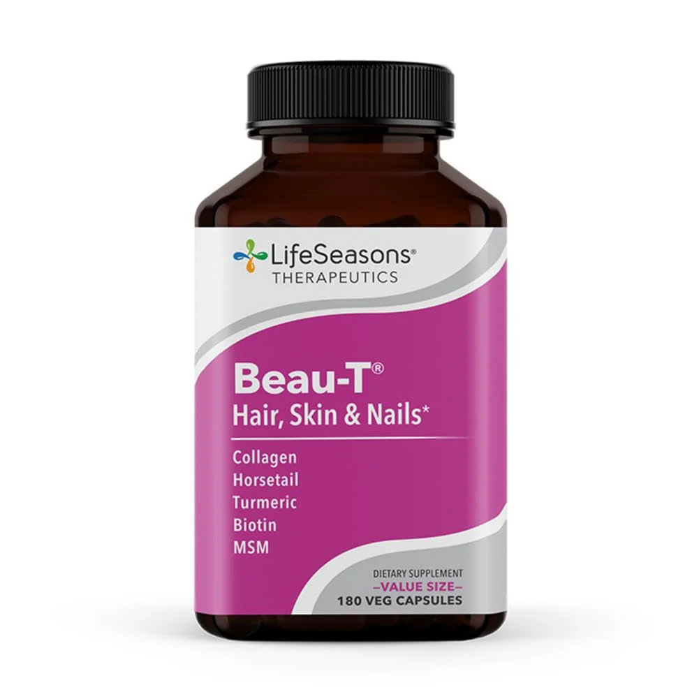 LifeSeasons Beau-T Hair, Nail & Skin Supplement – Supports Growth (180 Capsules) - Image 7