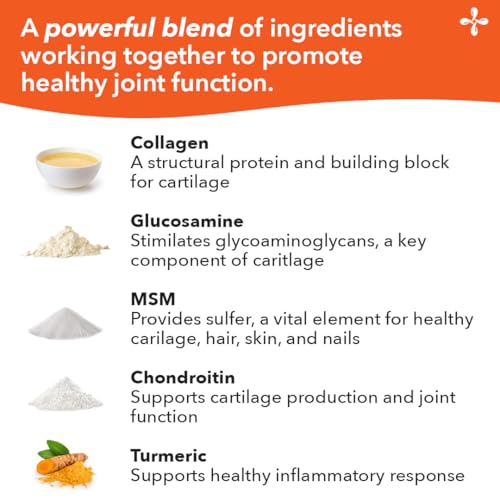 LifeSeasons Mobili-T Joint Support Supplement - MSM, Chondroitin, Collagen, Glucosamine & Turmeric | 208 Capsules - Image 10