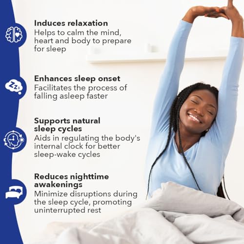 LifeSeasons Rest-ZZZ - Natural Sleep Support with Low-Dose Melatonin, GABA & Chamomile (120 Capsules) - Image 8
