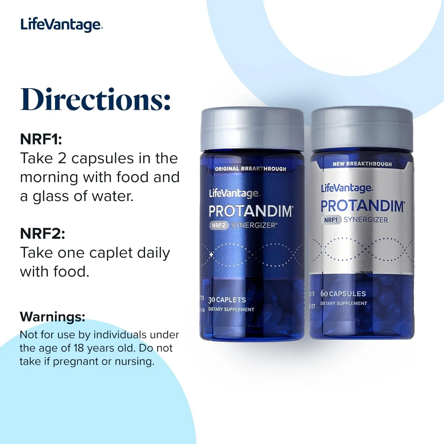 LifeVantage Protandim Dual Synergizer NRF1 + NRF2 Activators – Cellular Energy & Healthy Aging (60 NRF1 + 30 NRF2 Caps) - Image 12