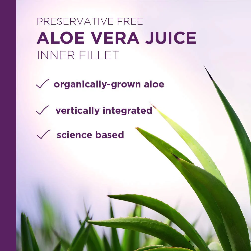 Lily of the Desert Aloe Vera Juice - Organic Inner Fillet, Preservative-Free, 128 Fl Oz | Gut Health & Skin - Image 4