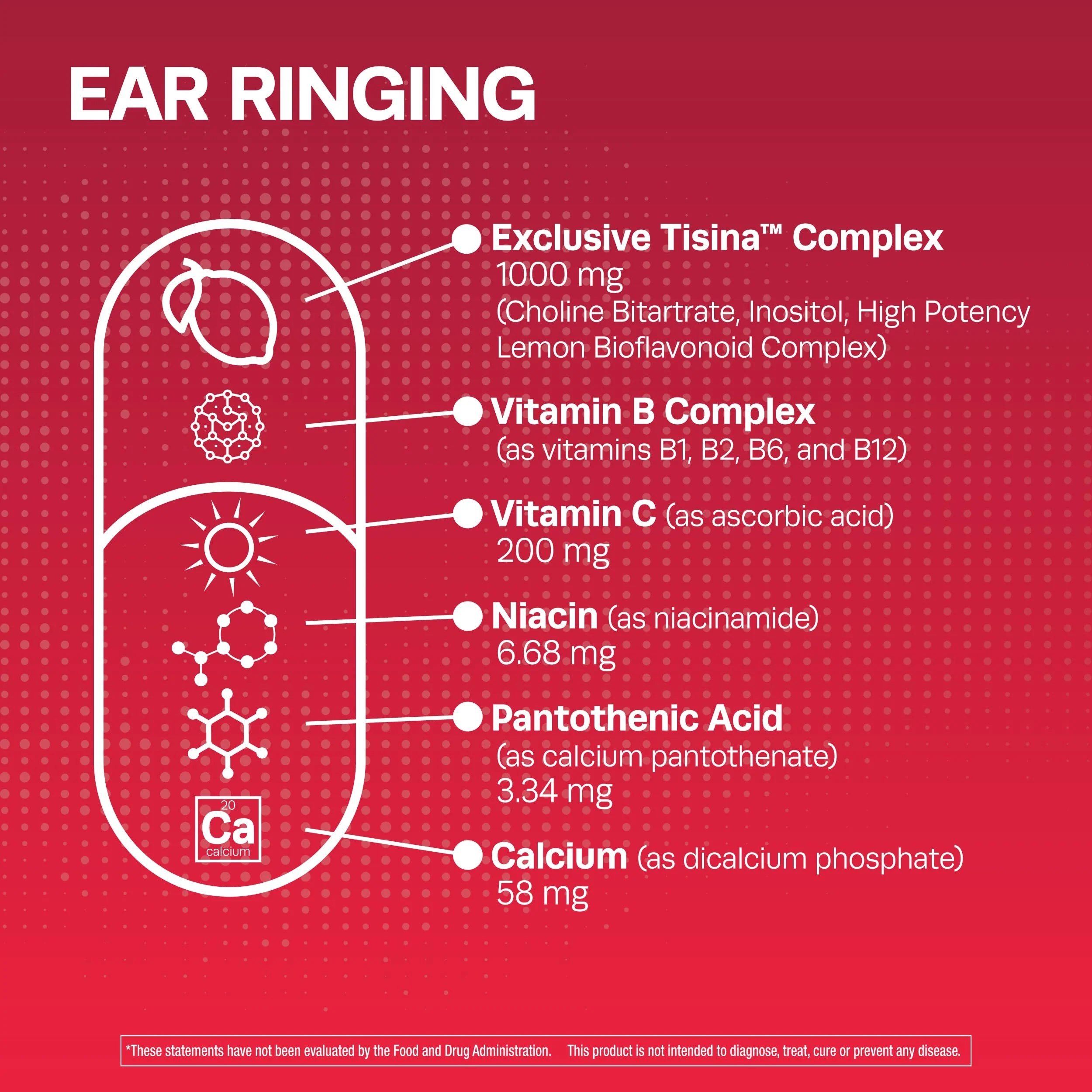 Lipo-Flavonoid Plus Tinnitus Relief - Doctor-Recommended Inner Ear Health - 150 Caplets - Image 4