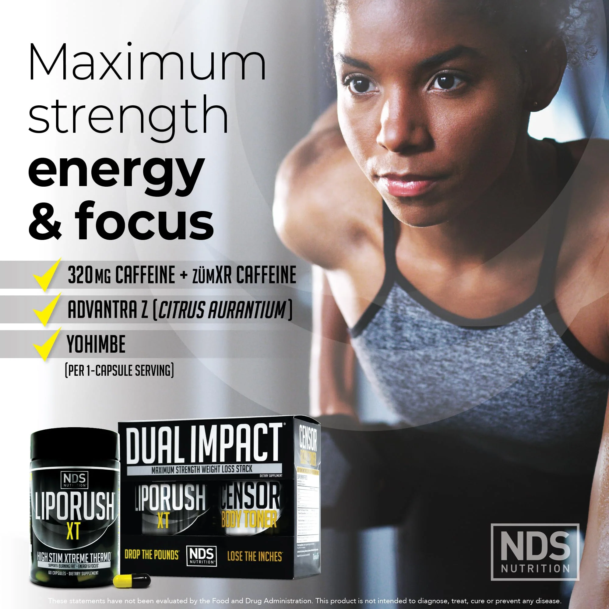 LIPORUSH NDS Dual Impact Weight Loss Stack – Thermogenic + CLA Toner - Image 6