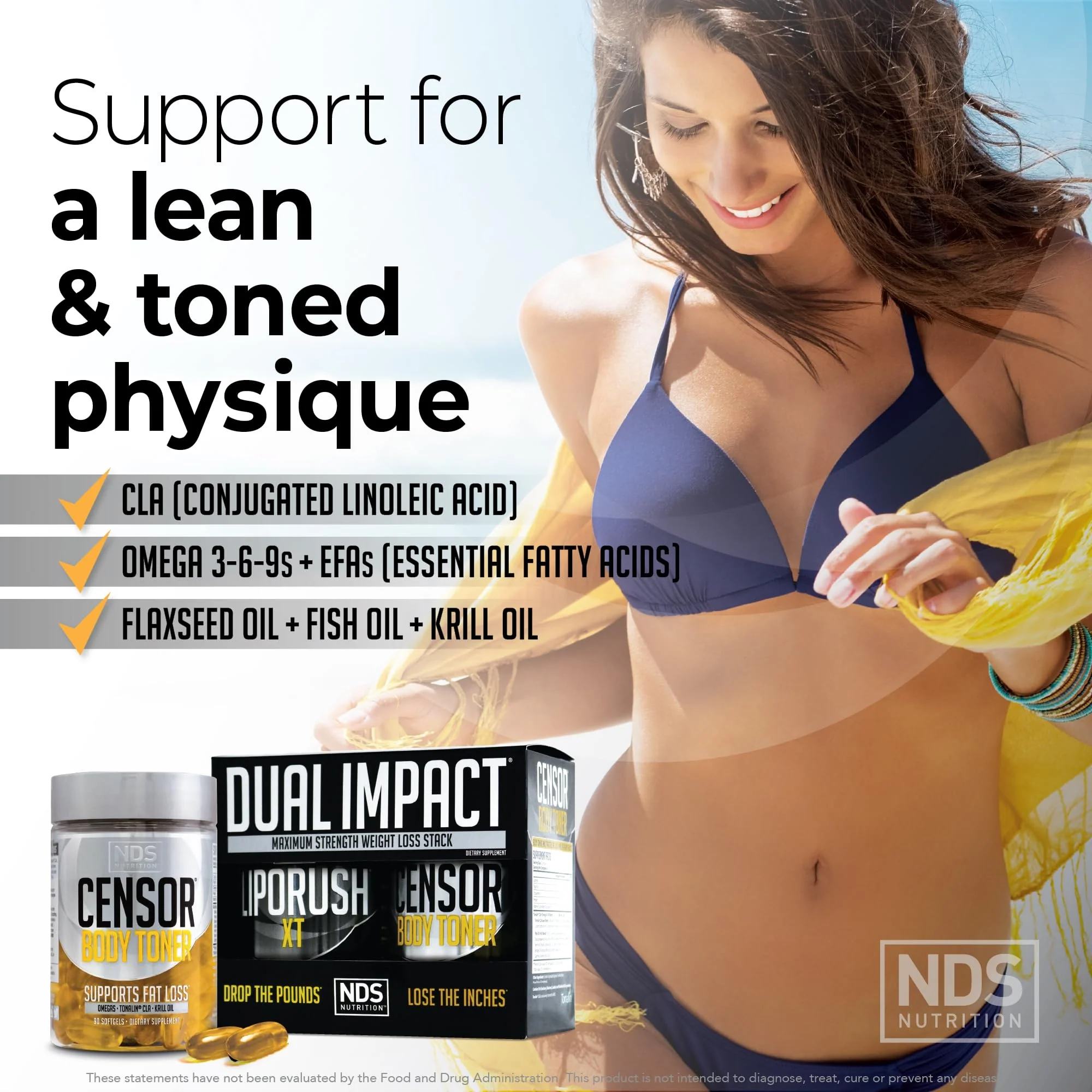 LIPORUSH NDS Dual Impact Weight Loss Stack – Thermogenic + CLA Toner - Image 9