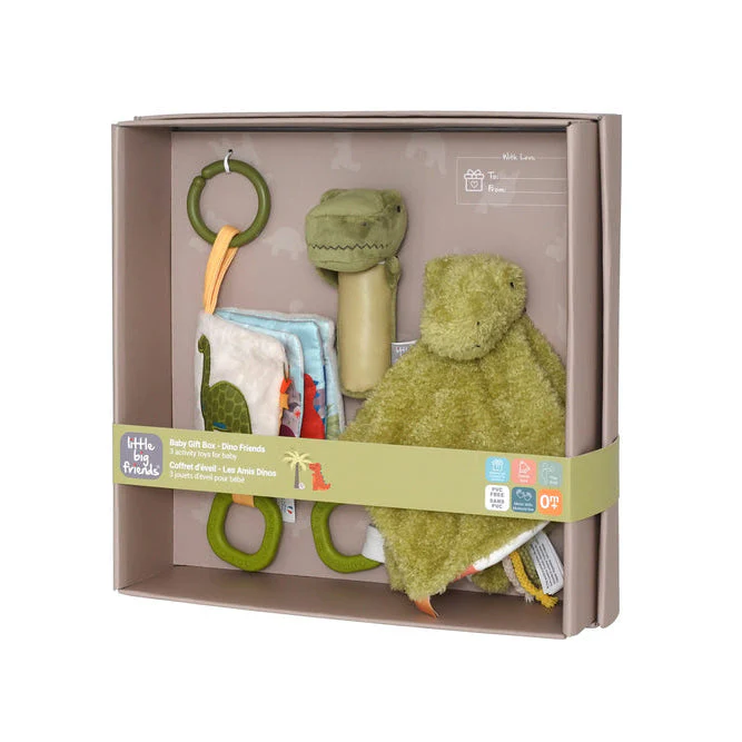 Little Big Friends Baby Gift Box - Dino Friends