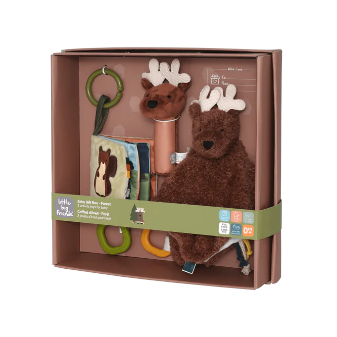 Little Big Friends Baby Gift Box - Forest