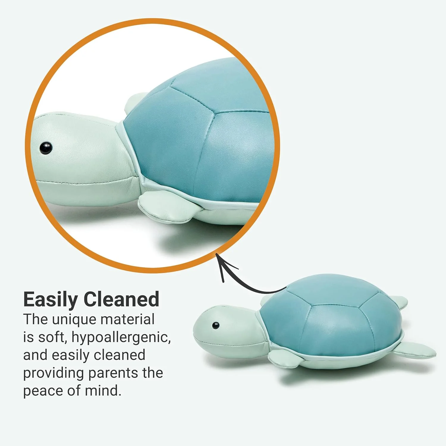 Little Big Friends: Sea Collection Pull-String Musical Animal Toy - Emilie the Turtle - Image 11