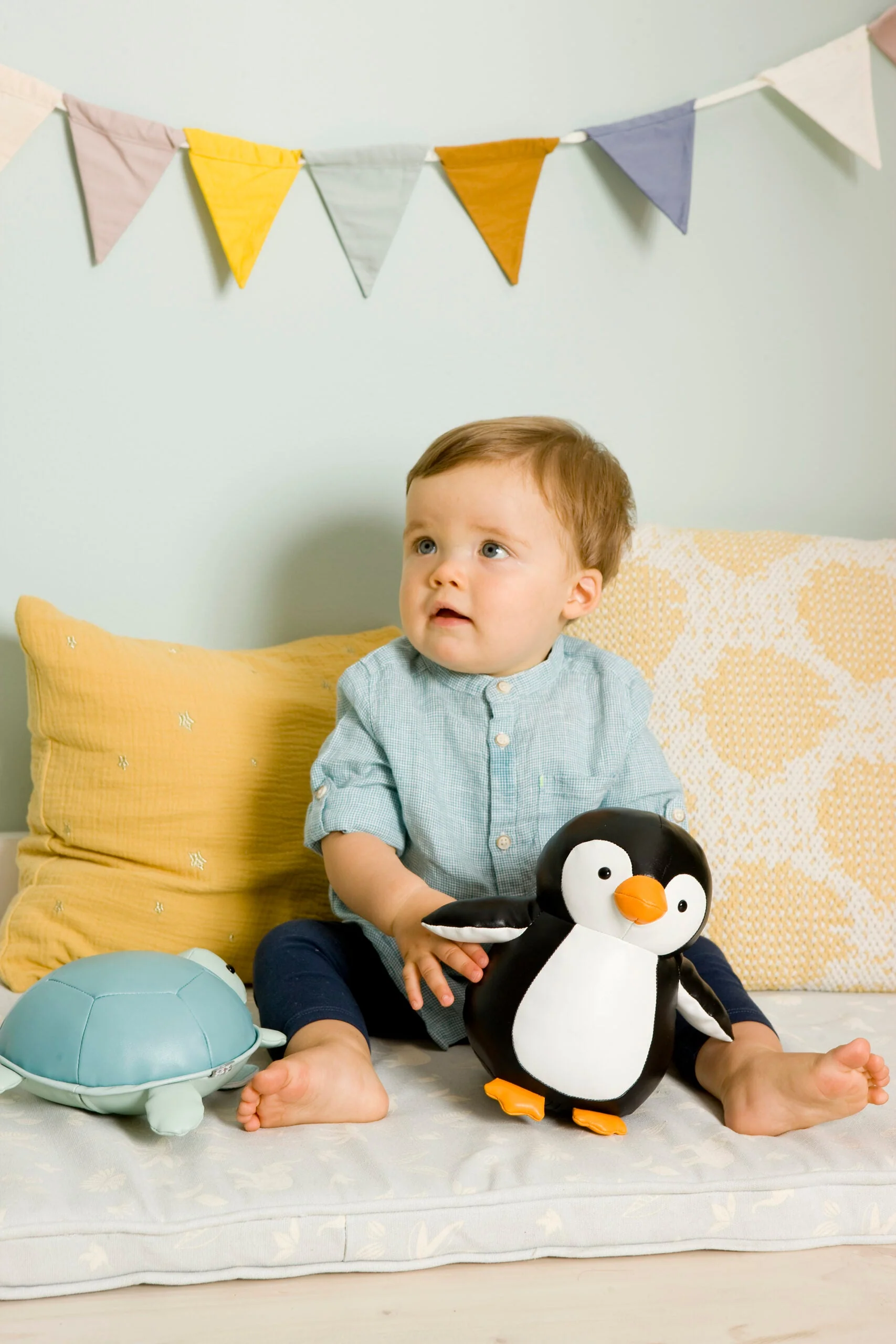 Little Big Friends: Sea Collection Pull-String Musical Animal Toy - Emilie the Turtle - Image 6