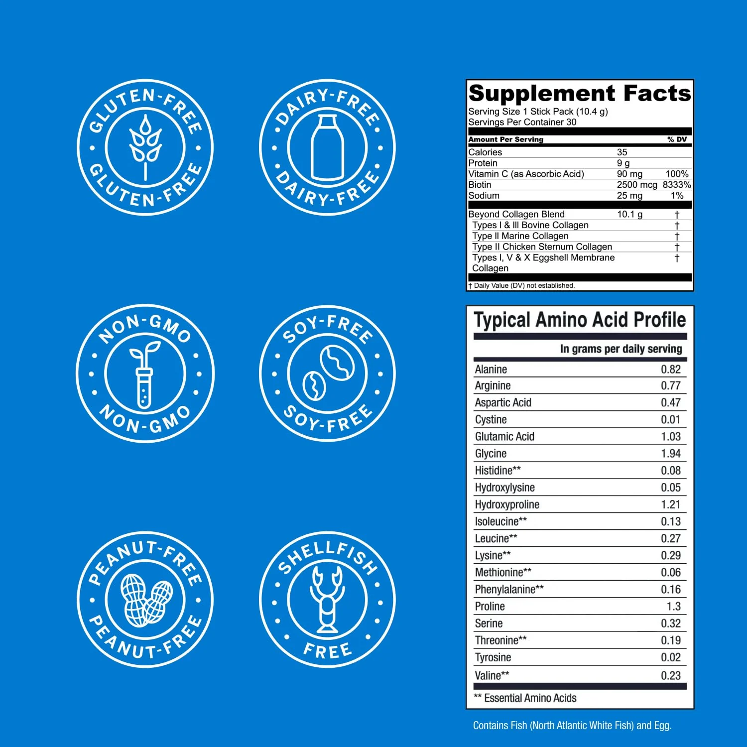 Live Conscious Beyond Collagen Peptides Powder – Unflavored Packets, Hydrolyzed Multi-Type Collagen for Hair, Skin, Nails & Joints (30 Pack, 2pk) - Image 9