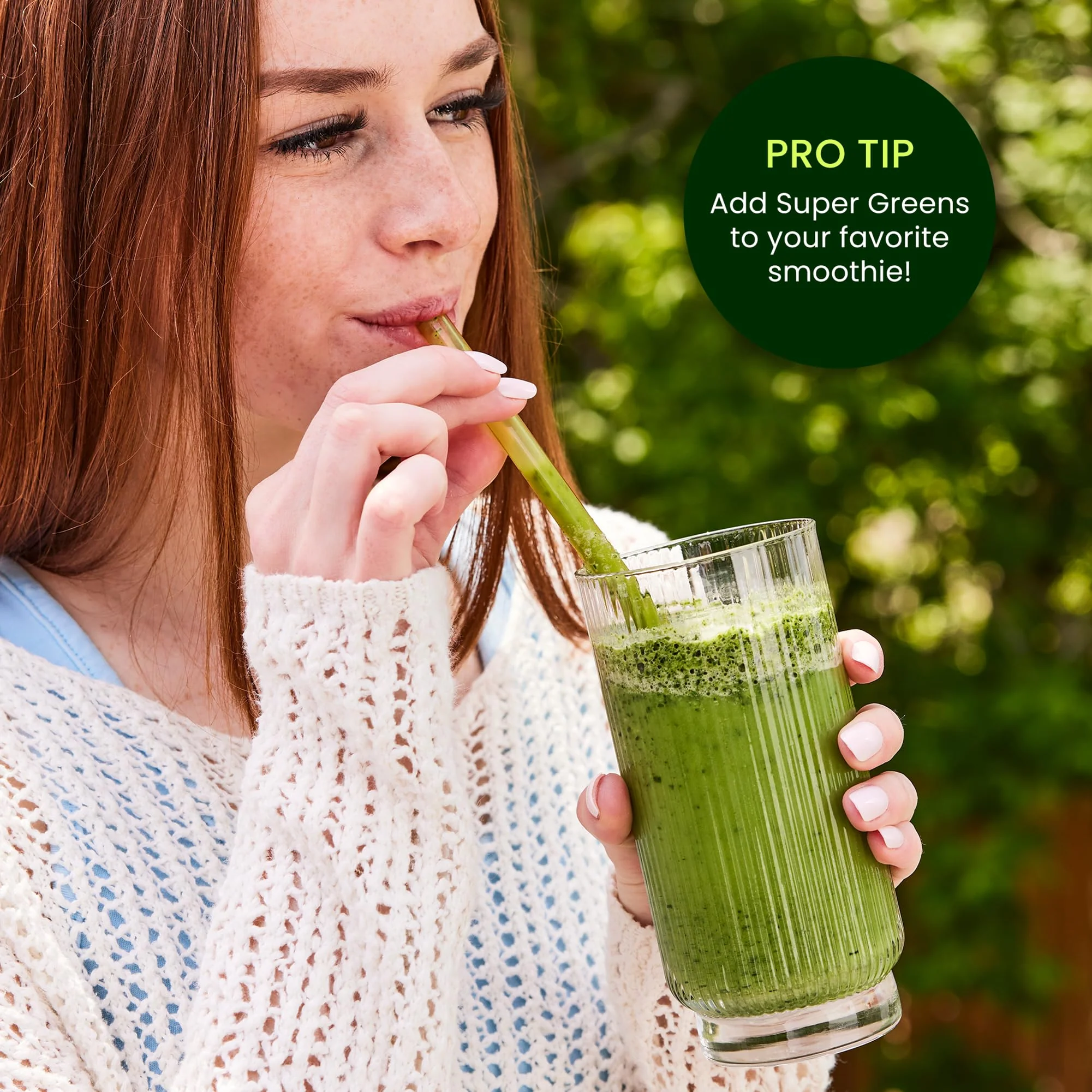 LIVE IT UP Super Greens Powder | Plant-Based Superfood + Probiotics & Digestive Enzymes | 30 Servings - Image 16