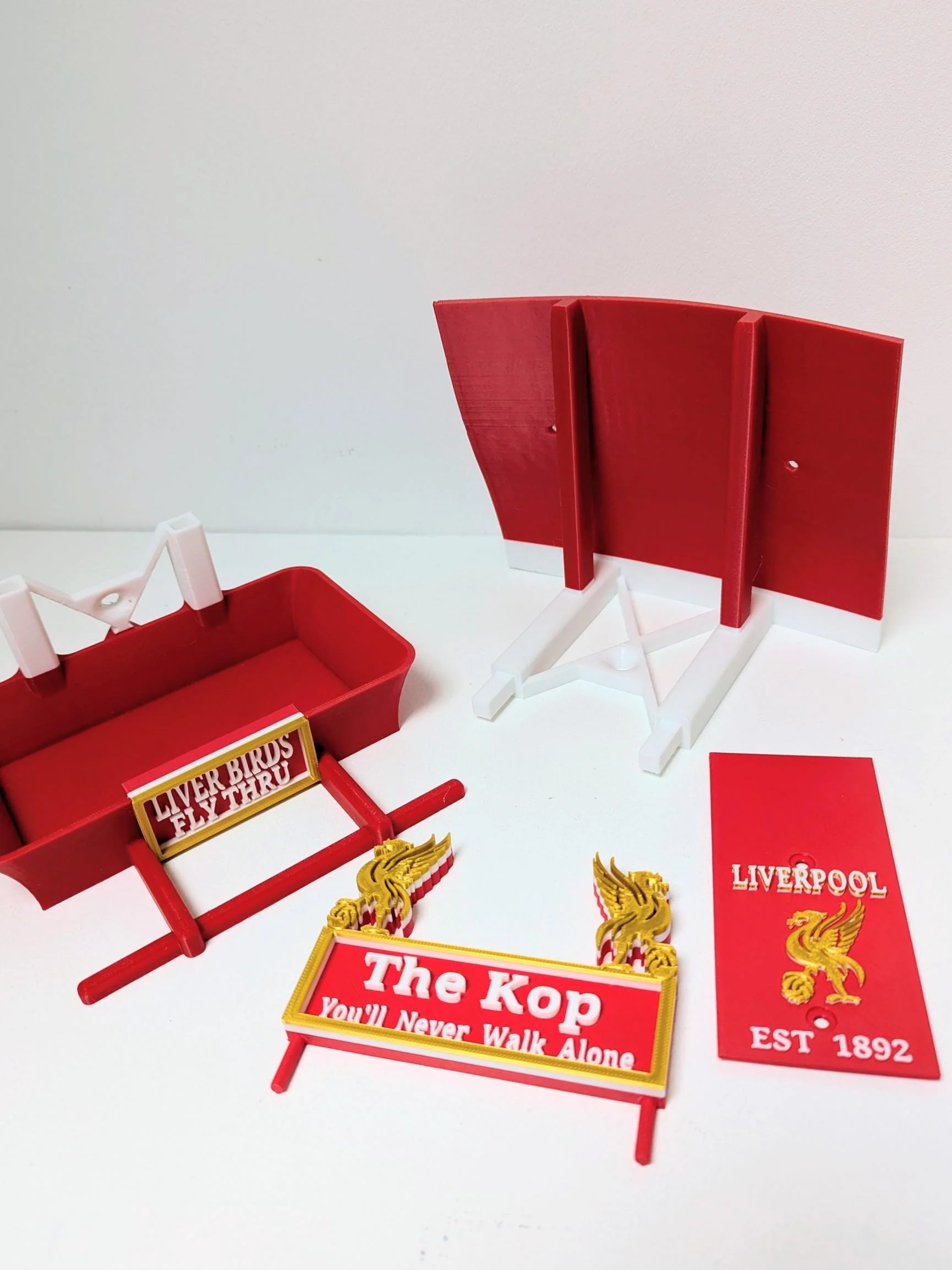 Liverpool FC Bird Feeder Feeding Station The Kop -  Liver birds Anfield themed Garden Decor - Wild Food Feeder - Gift for football Fan - Image 3