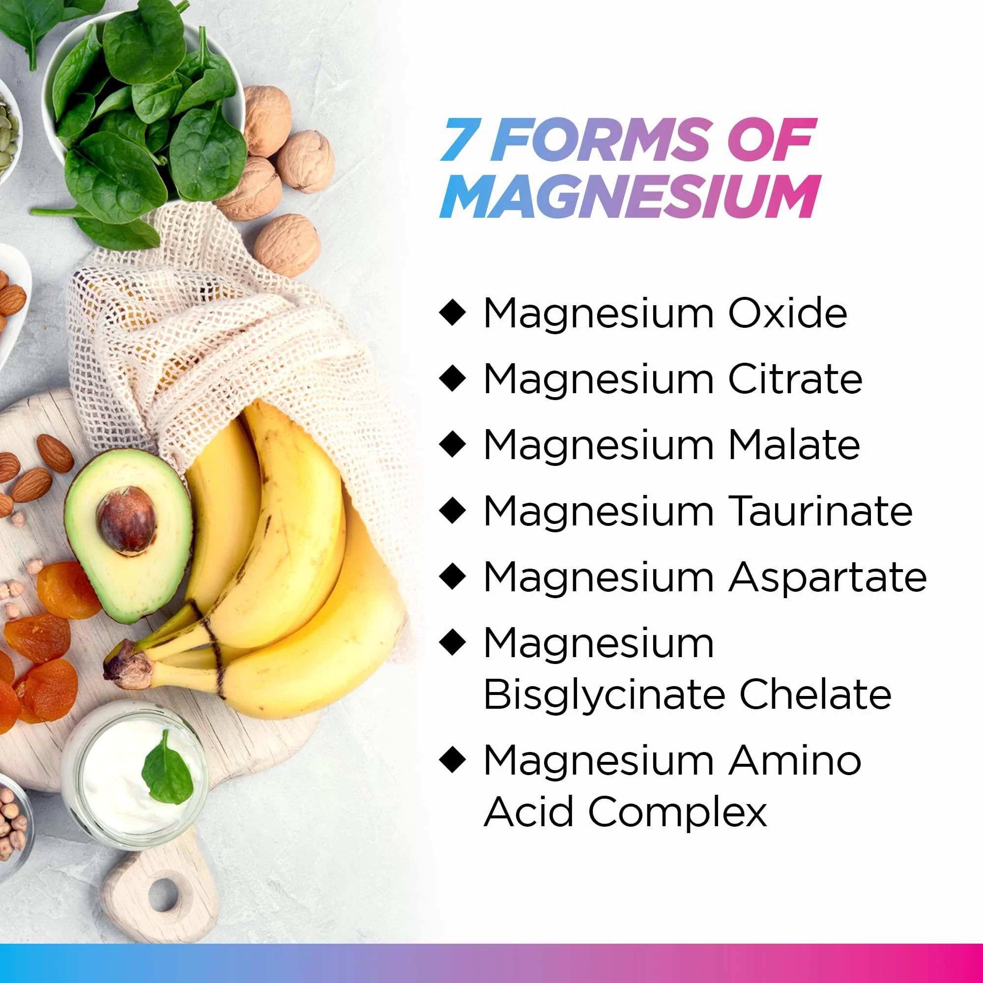 Livingood Daily Magnesium Supplement – 7-Form Glycinate-Citrate-Malate, 300mg, 60 Capsules - Image 11