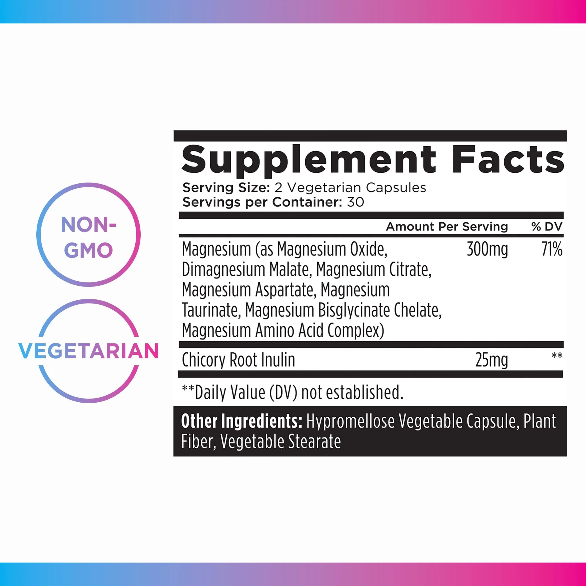 Livingood Daily Magnesium Supplement – 7-Form Glycinate-Citrate-Malate, 300mg, 60 Capsules - Image 13
