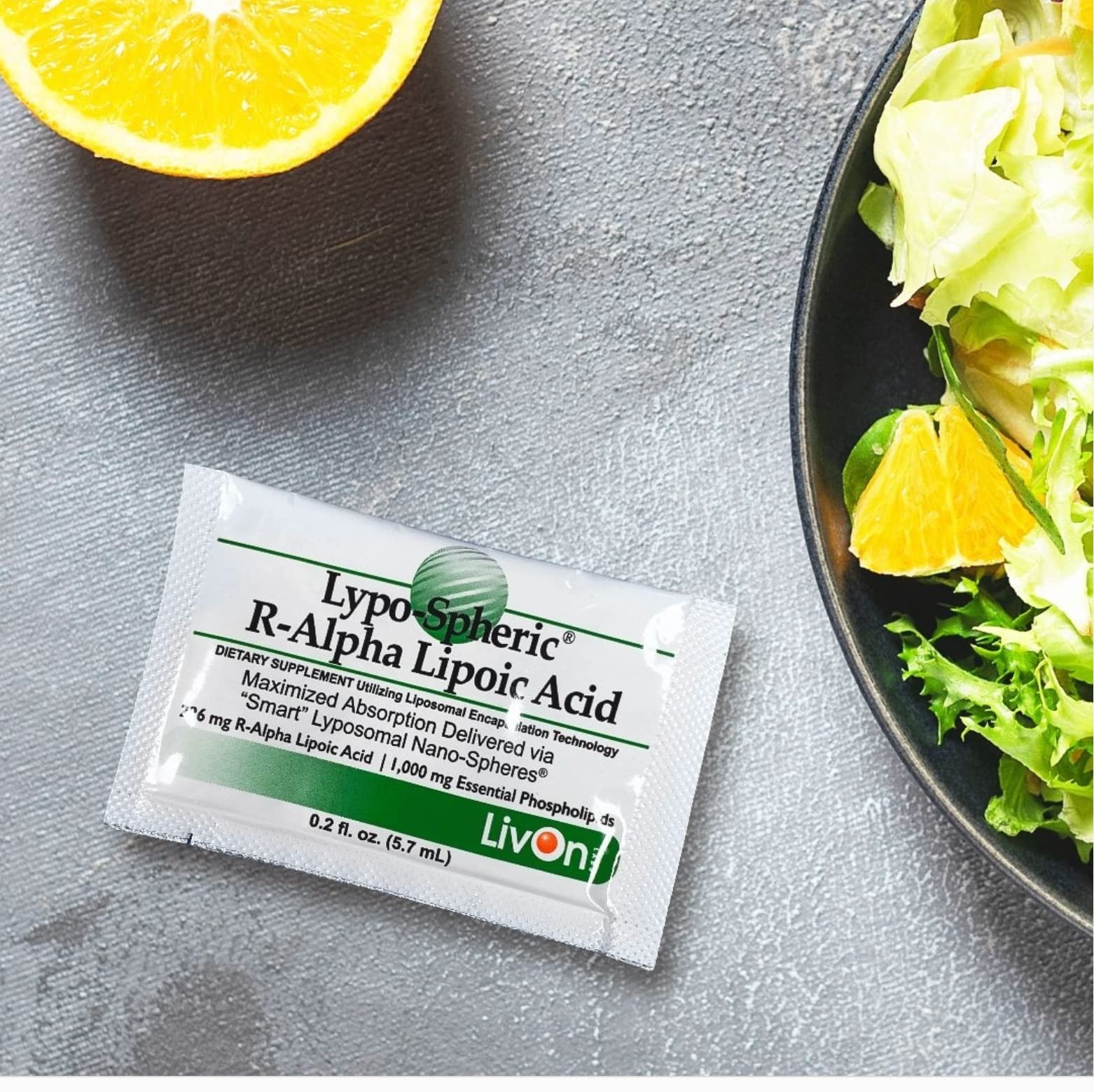 LivOn Liposomal R-Alpha Lipoic Acid – 226 mg Per Packet | 30 Packets | 2-Pack - Image 5