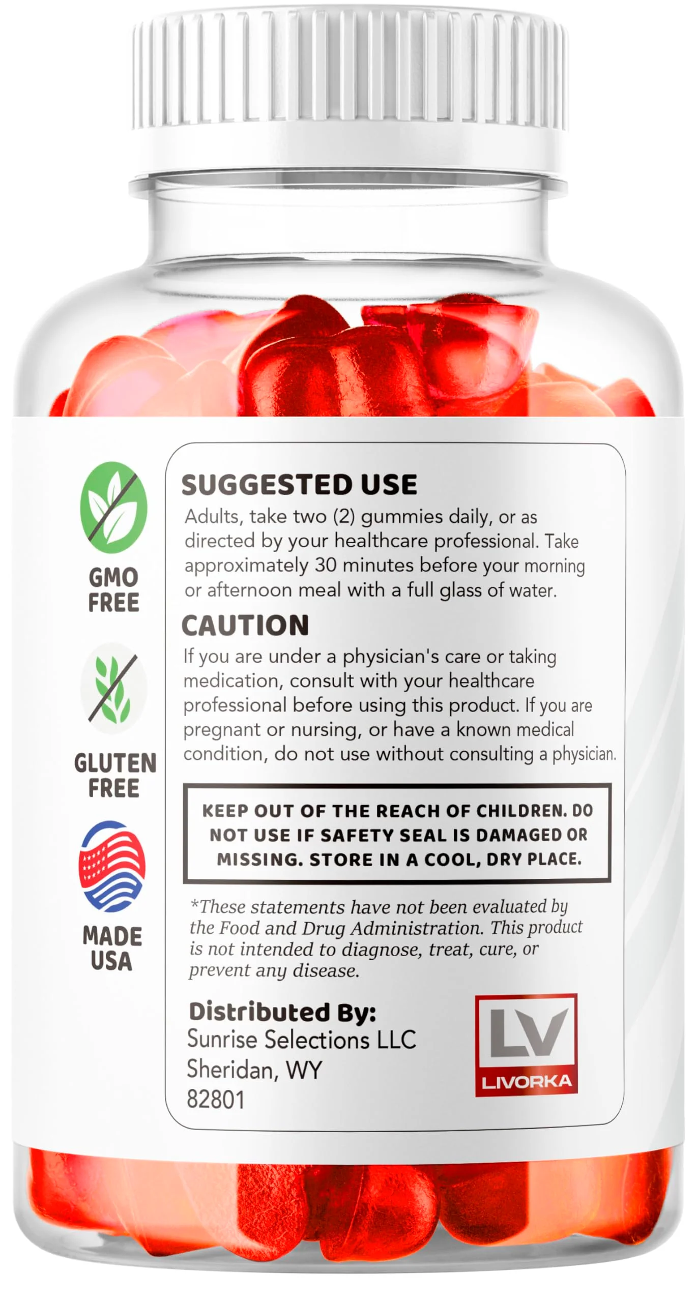 LIVORKA 3 Pack Ketosyn ACV Gummies – Keto Syn & Keto Plus ACV Gummies (180 Gummies) - Image 5