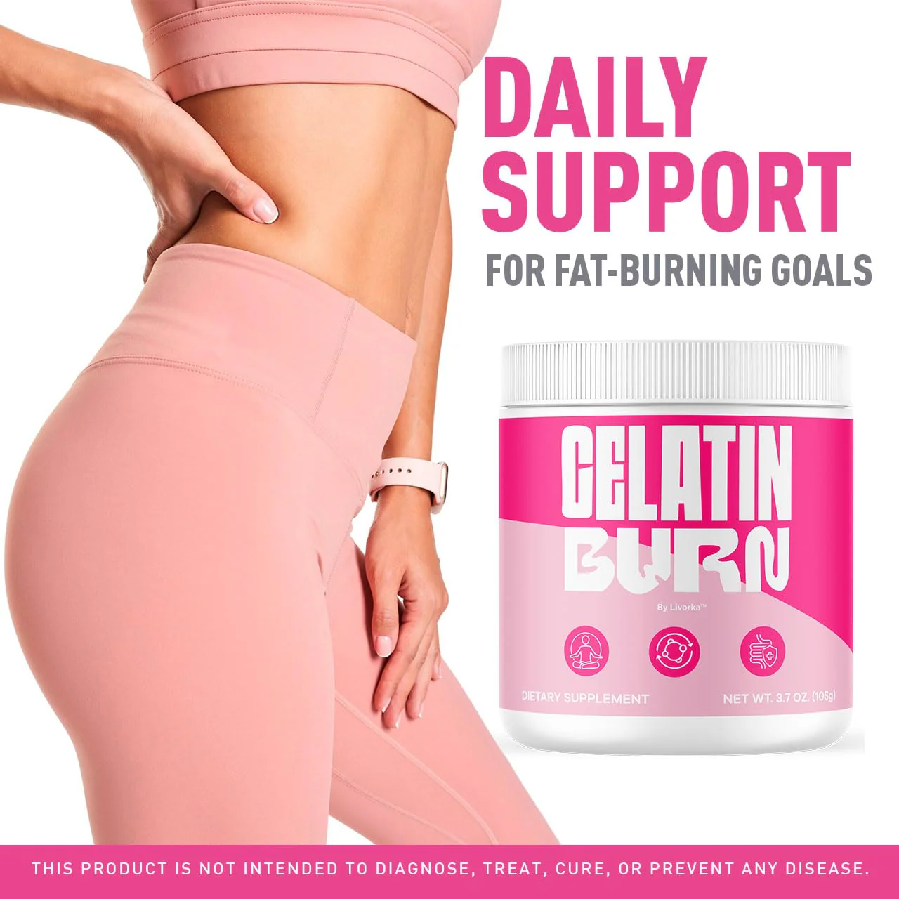 LIVORKA GelatinBurn Powder (2 Pack) – Premium Natural Wellness Formula, 120 Servings - Image 4