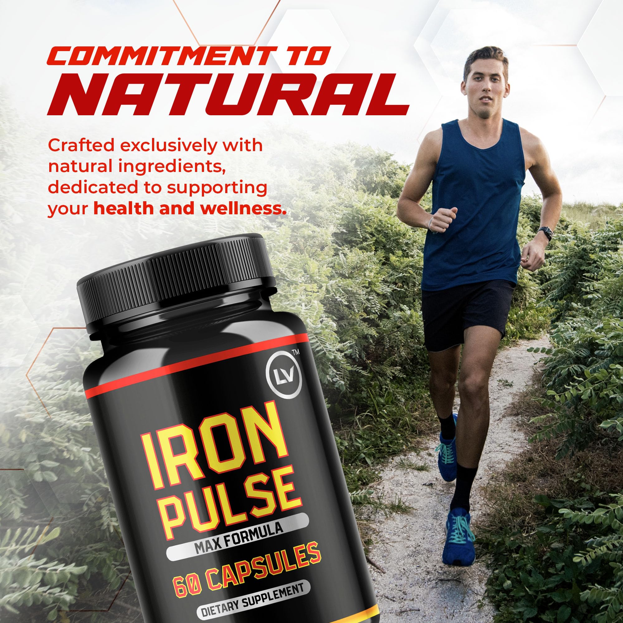 LIVORKA IronPulse Capsules (3 Pack) – IronPulse Max Formula, 180 Capsules - Image 4