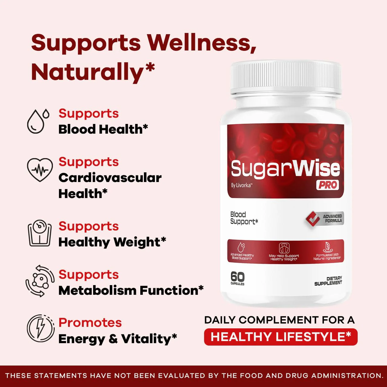 LIVORKA SugarWise Pro Capsules - 2 Pack | All-Natural Multivitamin Support - Image 3