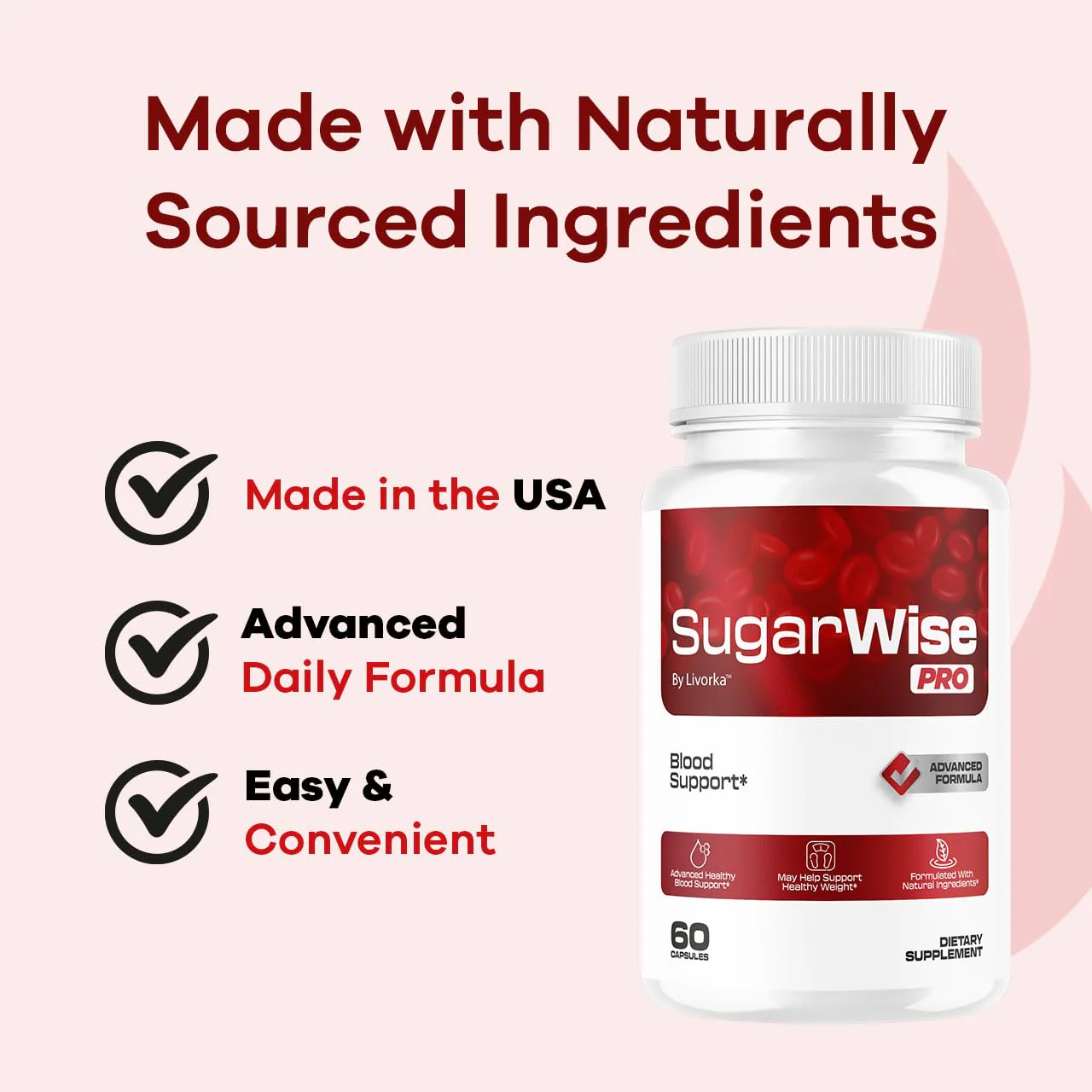 LIVORKA SugarWise Pro Capsules - 2 Pack | All-Natural Multivitamin Support - Image 5