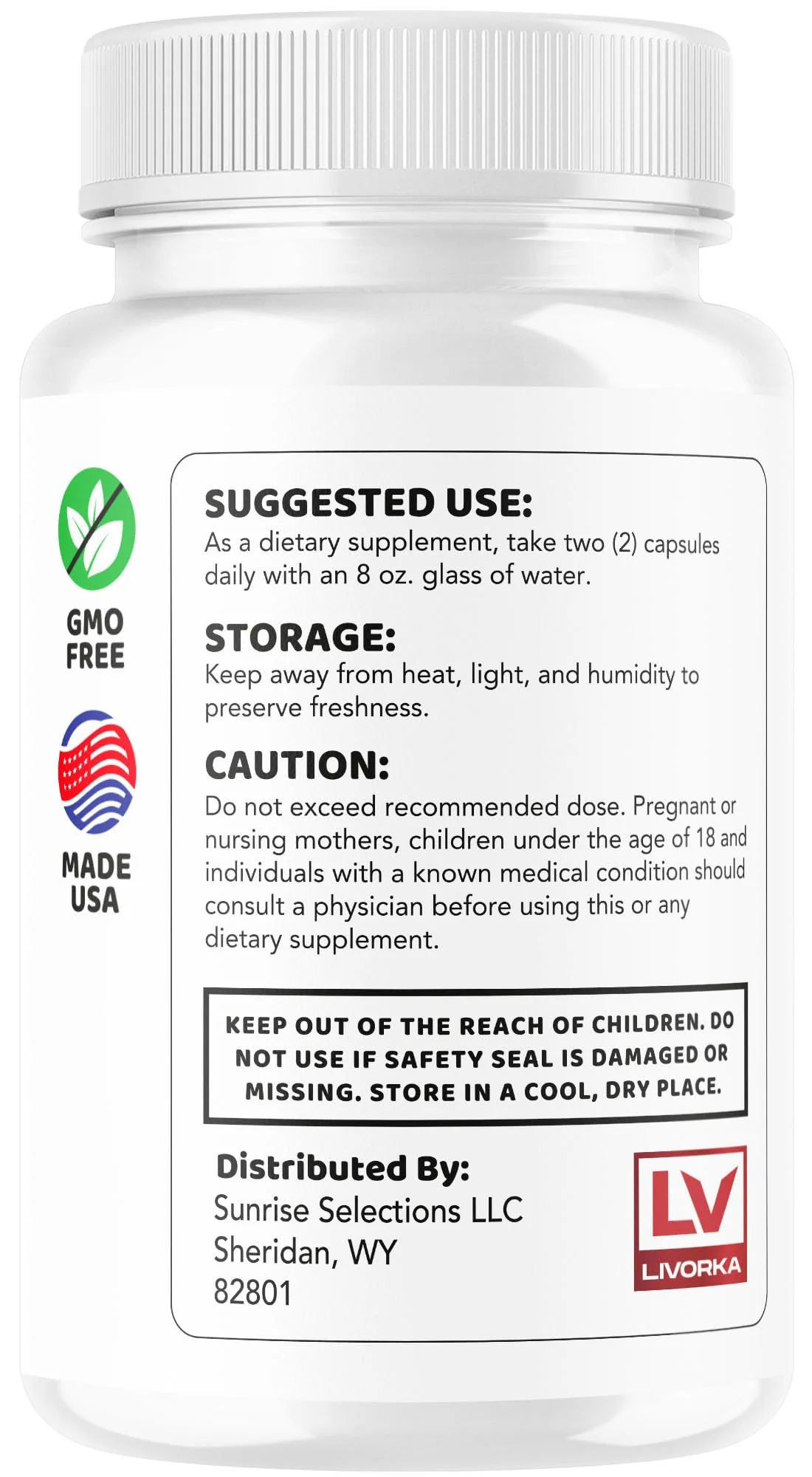 LIVORKA SugarWise Pro Capsules - 2 Pack | All-Natural Multivitamin Support - Image 7