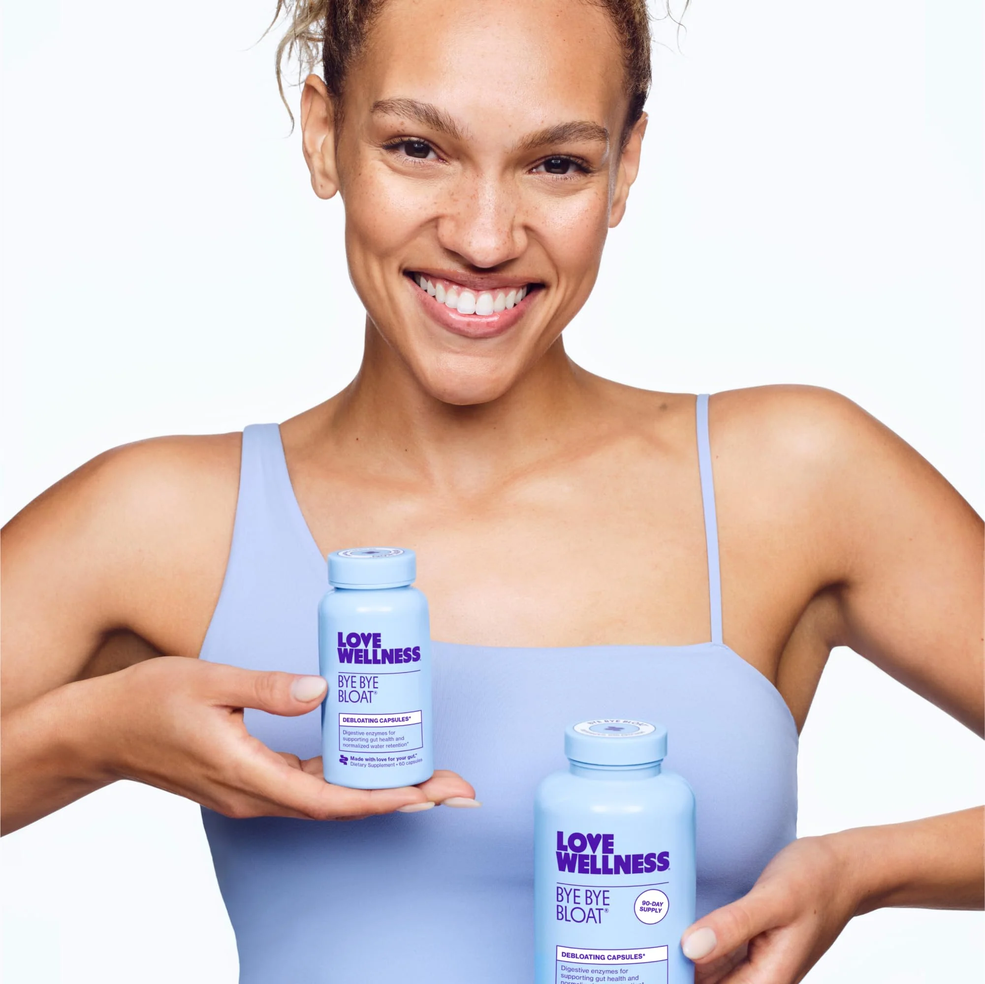 Love Wellness Bye Bye Bloat Digestive Enzymes | Bloating Relief for Women | 180 Count - Image 3