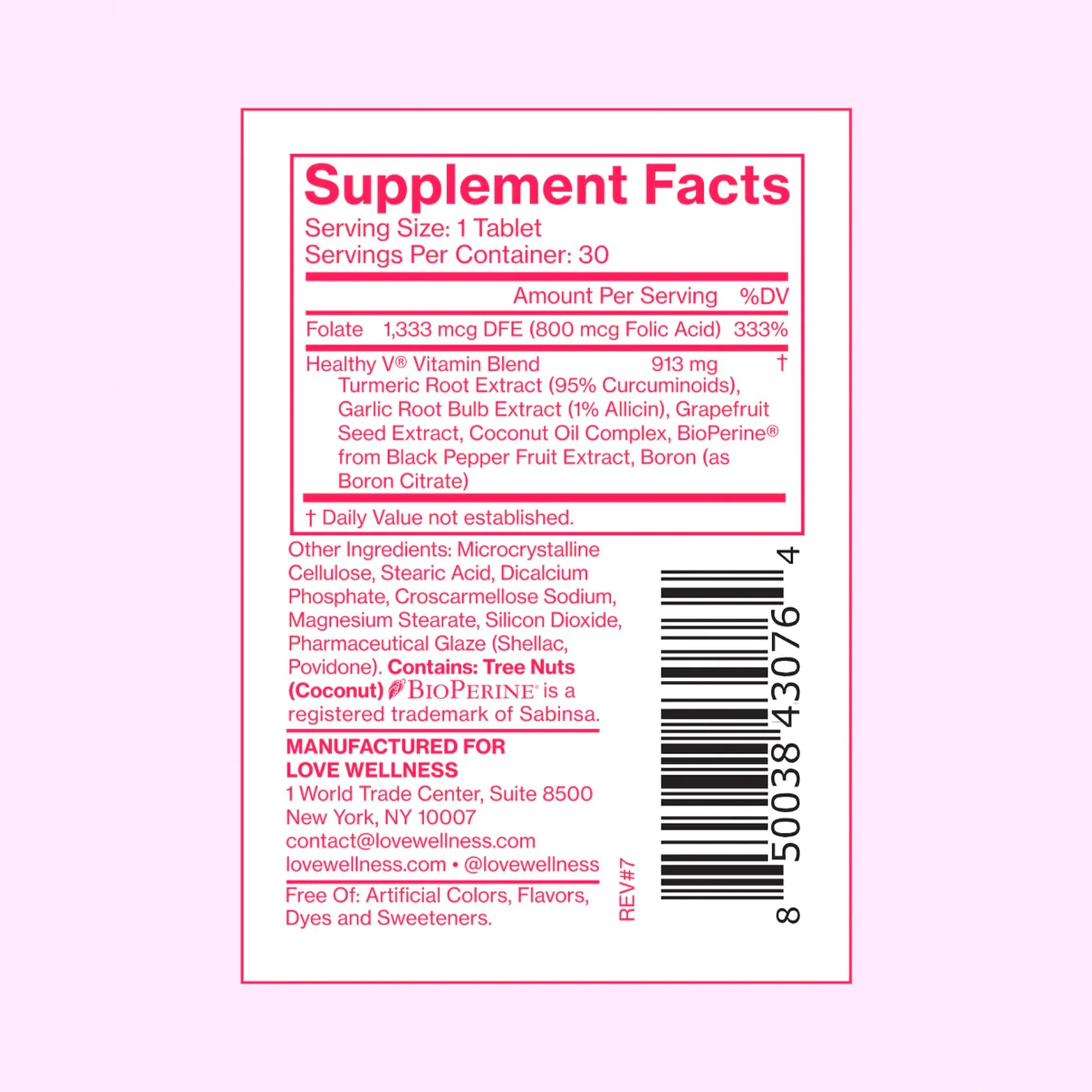 Love Wellness Good Girl Probiotics & Healthy V Vitamin | Women's Wellness Duo - Image 6