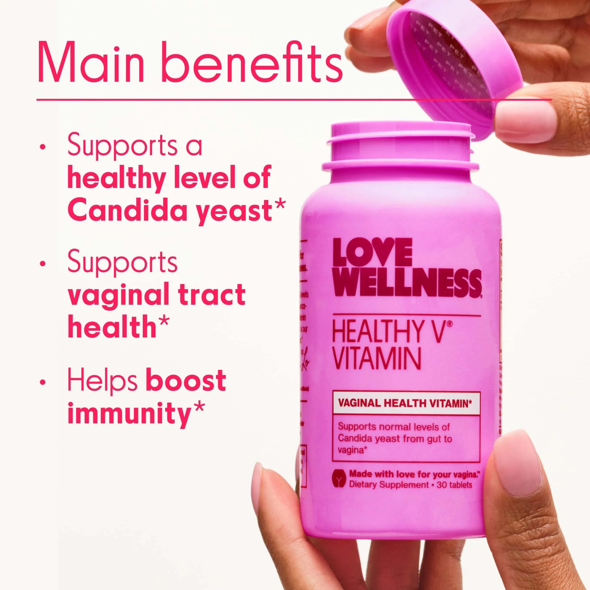 Love Wellness Good Girl Probiotics & Healthy V Vitamin | Women's Wellness Duo - Image 9