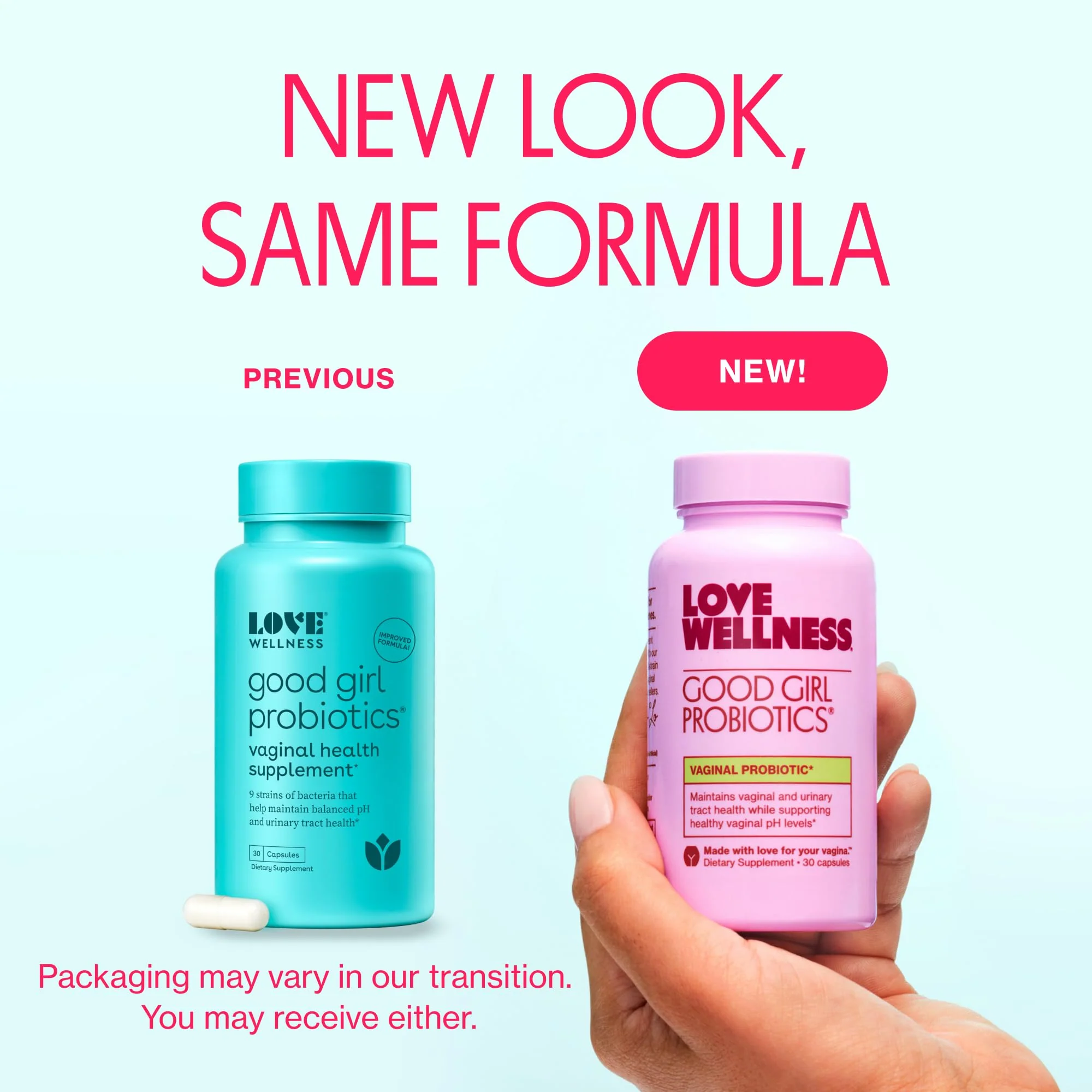 Love Wellness Good Girl Probiotics – Vaginal Health & pH Balance - Image 2