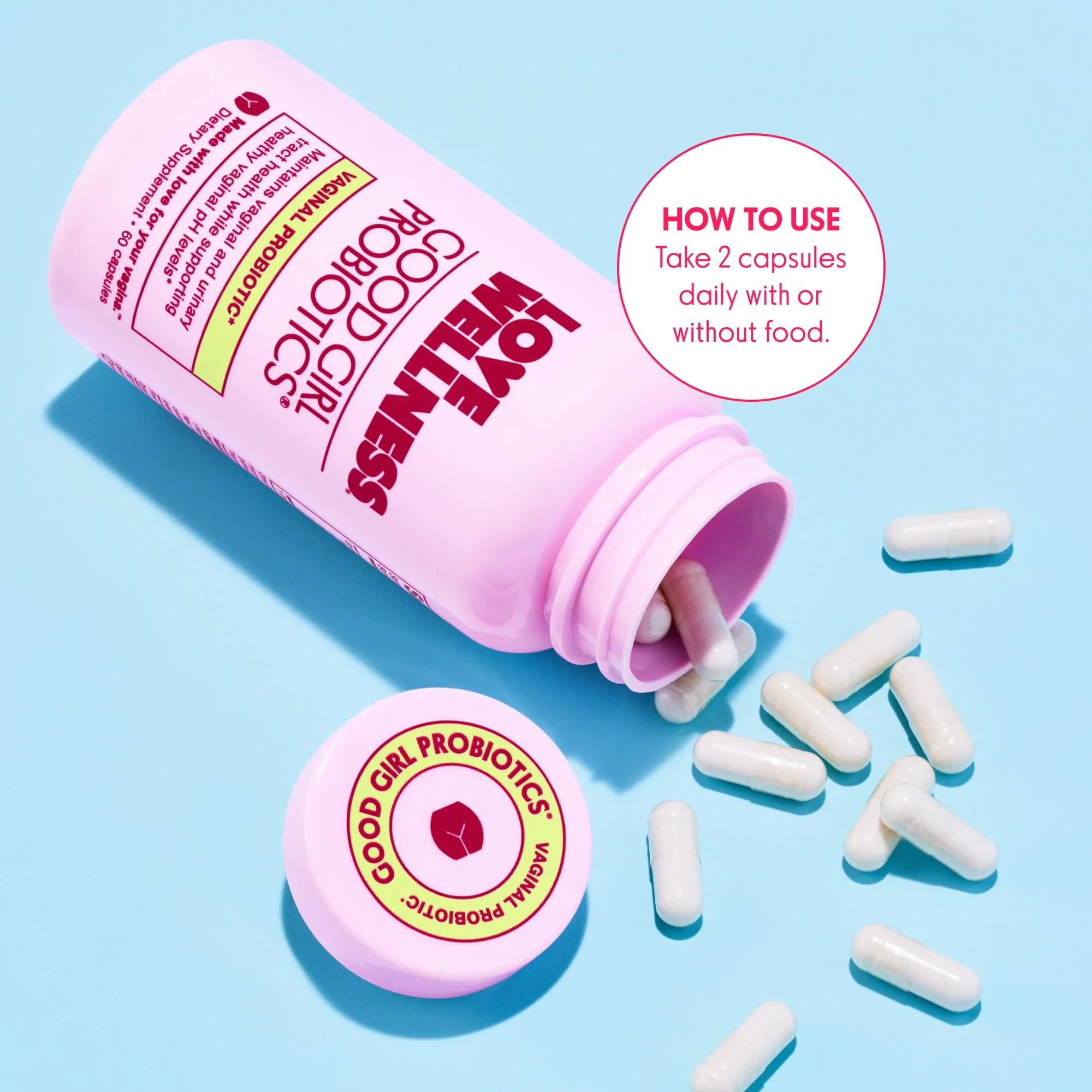 Love Wellness Good Girl Probiotics – Vaginal Health & pH Balance - Image 6