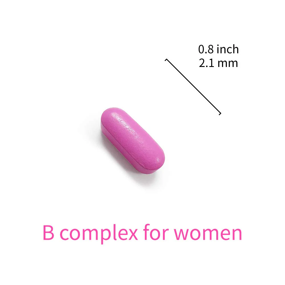 Lovita Vitamin B Complex for Women – Timed Release, 30 Veg Tablets (Pack of 3) - Image 4