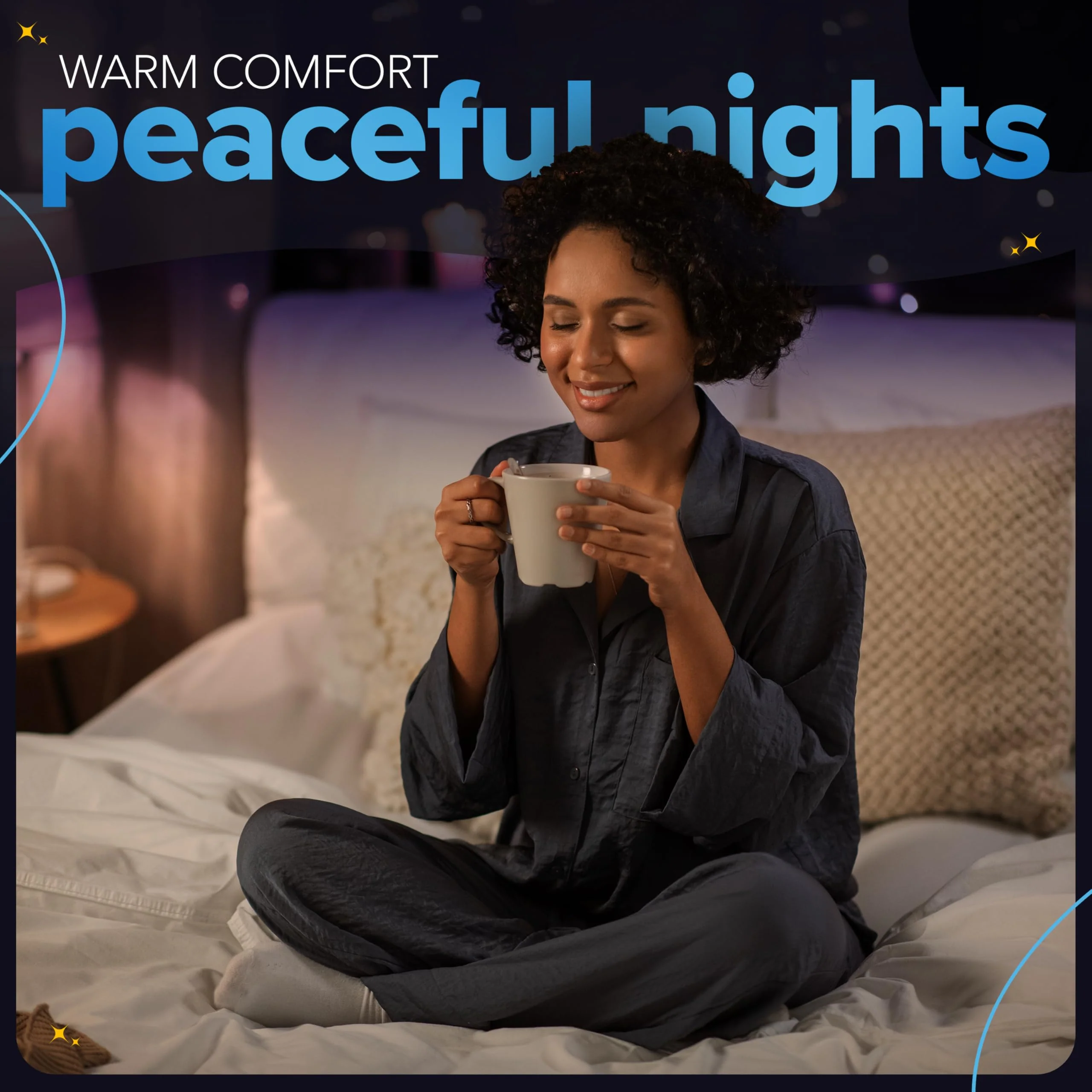 Lucid Dream Mushroom Hot Cocoa for Sleep – Nighttime Adaptogen Blend with Melatonin | 7.94 oz Chocolate - Image 4