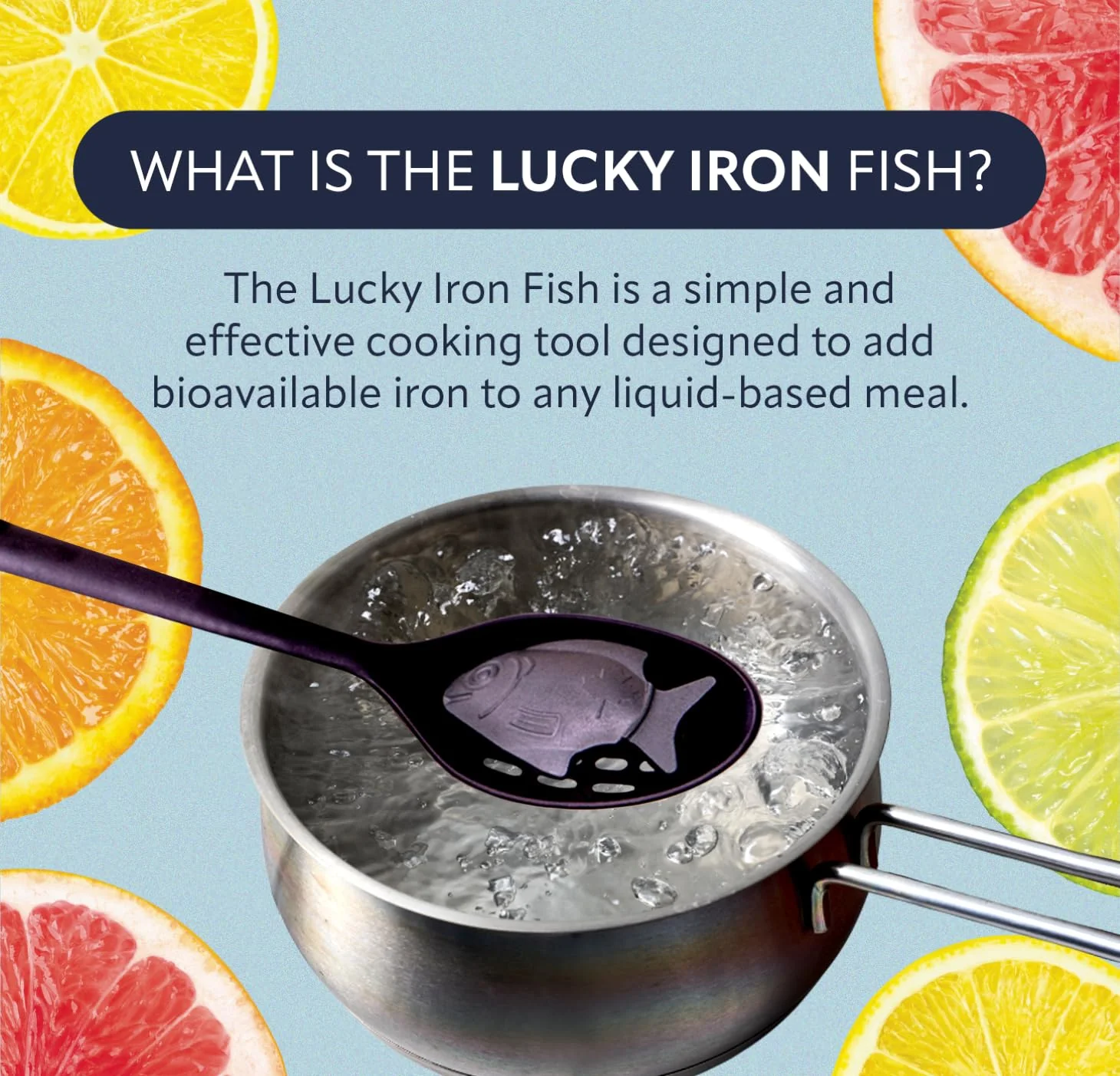 Lucky Iron Fish – The Original Daily Iron Fortification Tool (5-year supply included) - Image 2