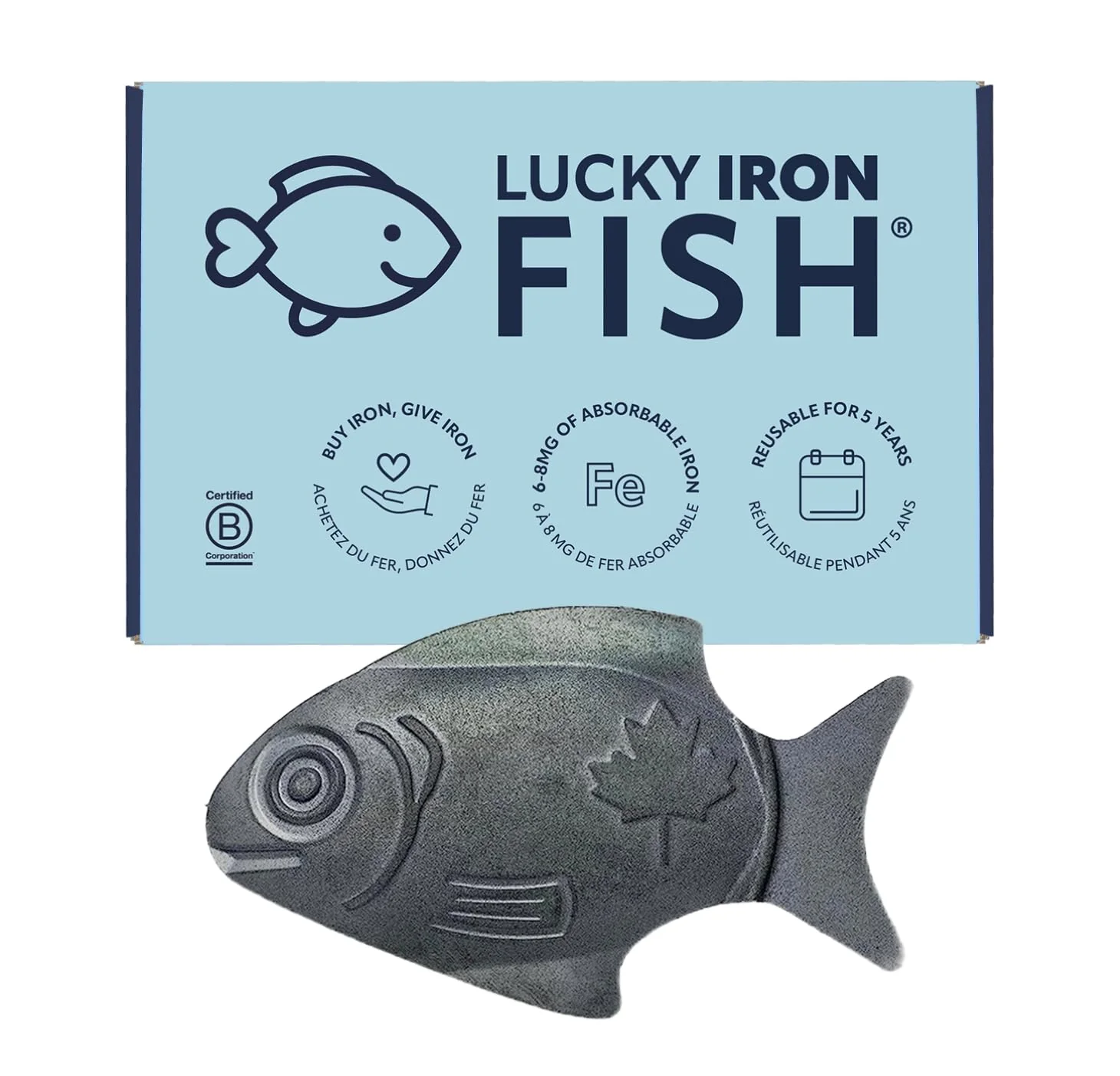 Lucky Iron Fish – The Original Daily Iron Fortification Tool (5-year supply included) - Image 7