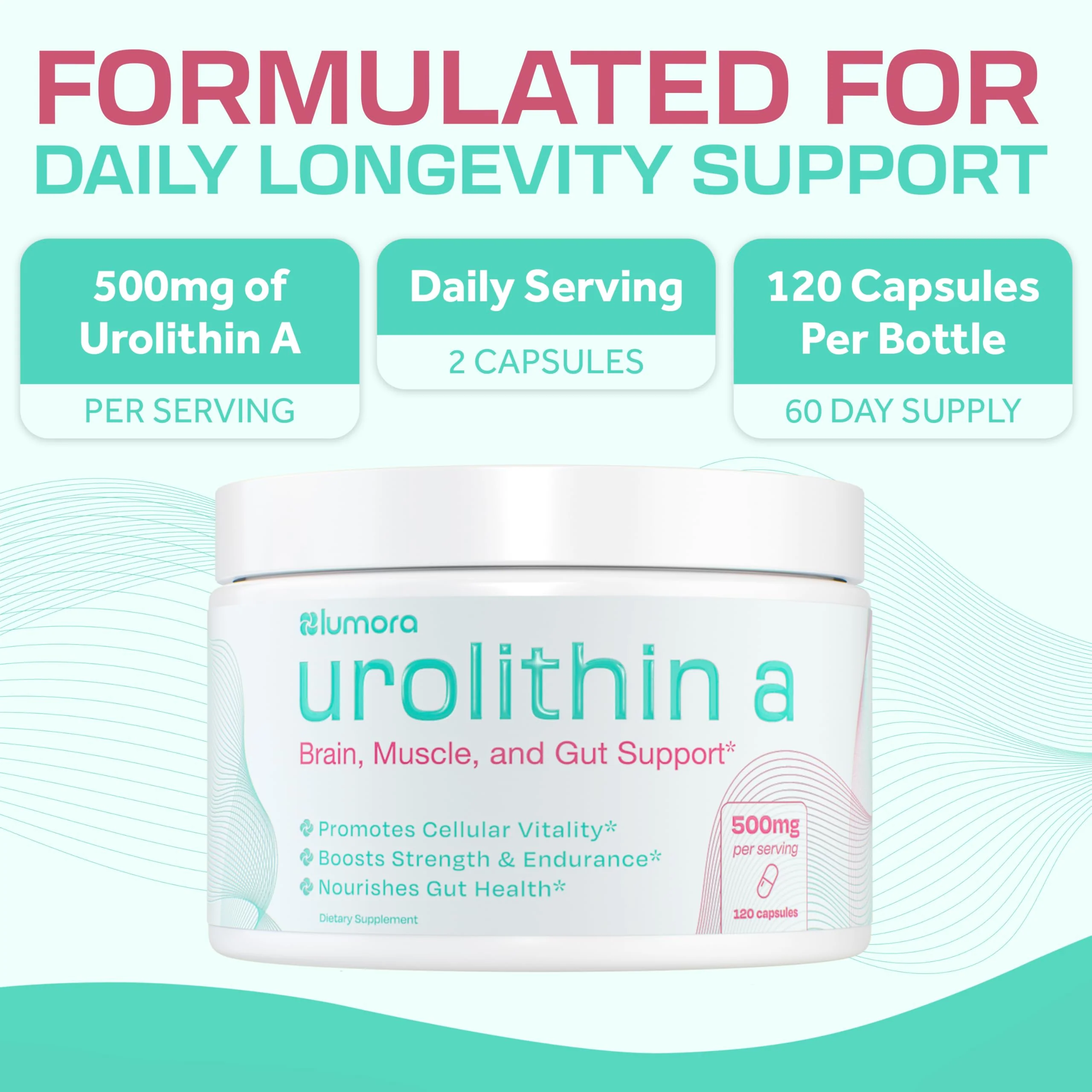 Lumora Urolithin A – Cellular Renewal & Mitochondrial Support (60 Day) - Image 6