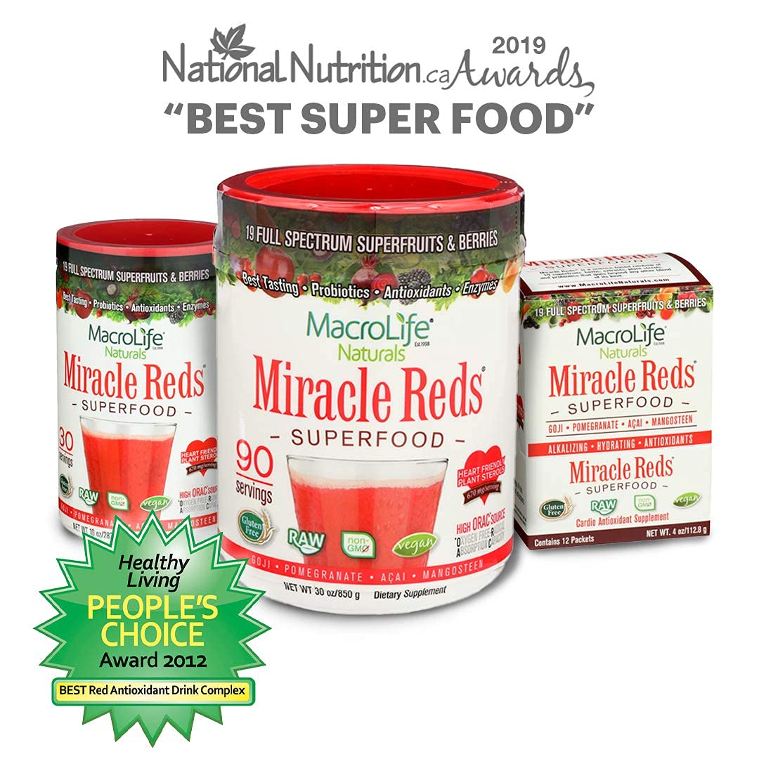 MacroLife Naturals Miracle Reds – 19-Superfruit Powder with Probiotics & Enzymes - Image 15