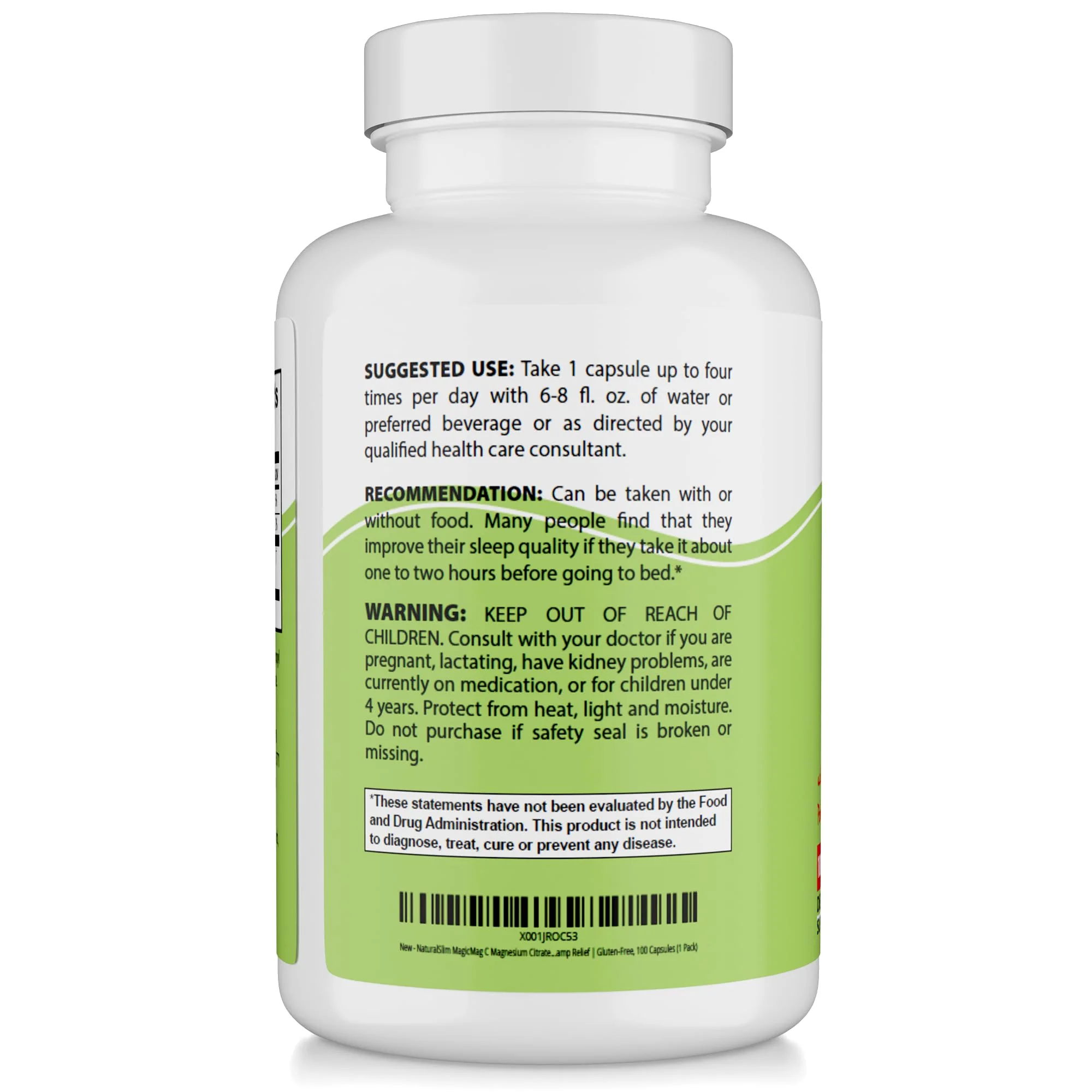 MagicMag C by NaturalSlim – Magnesium Citrate with Potassium for Sleep & Muscle Relaxation - Image 3